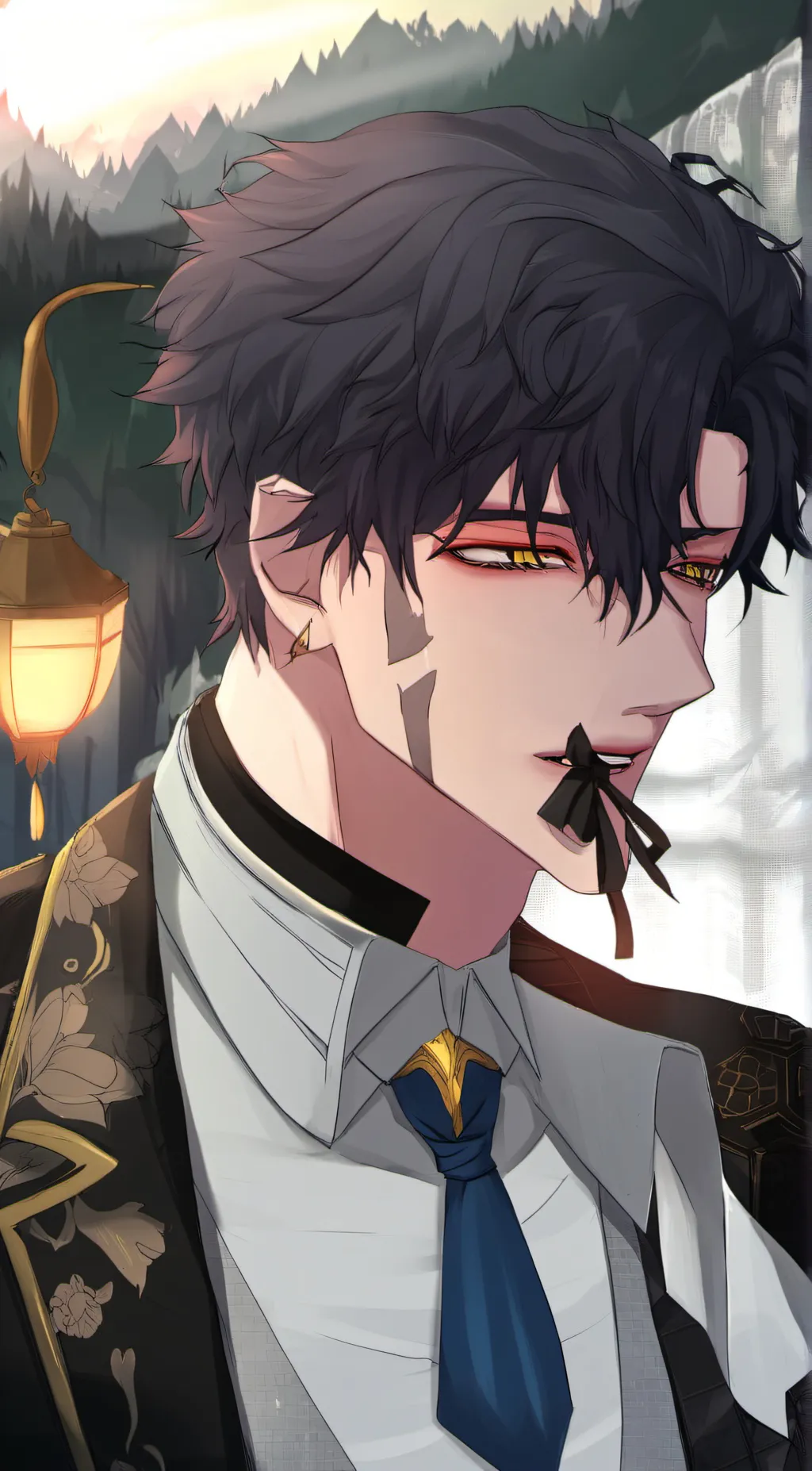 ai character: M. J.  background