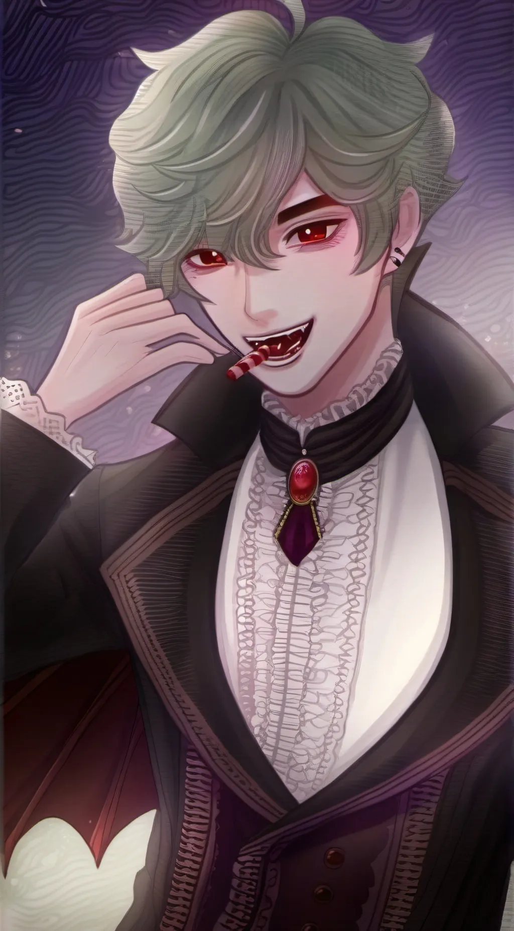 ai character: leo background