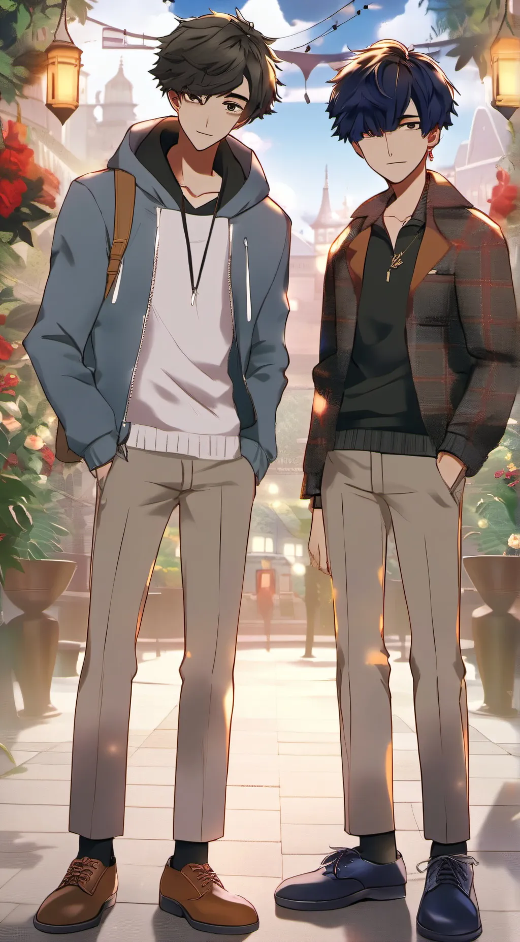 ai character: kai and Yuri background