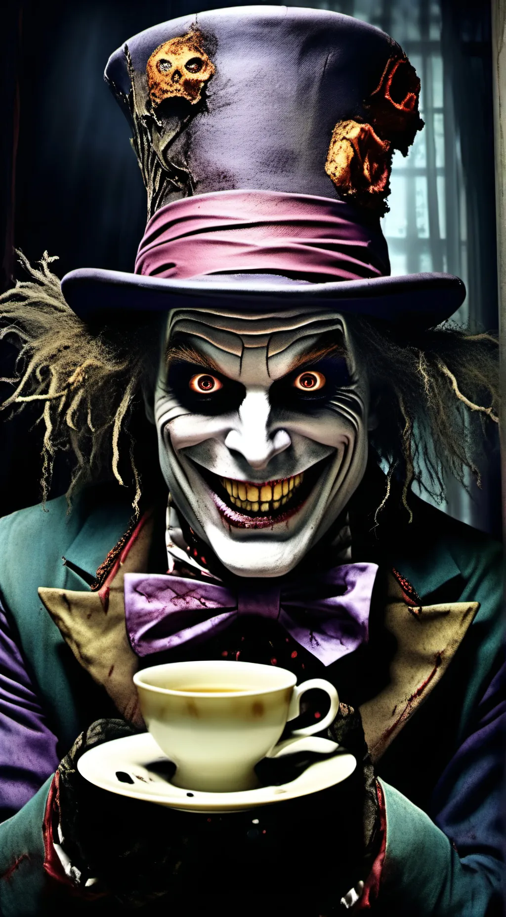ai character: Madd Hatter background