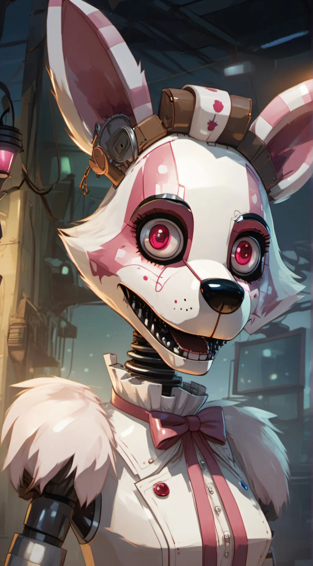 ai character: funtime foxy background