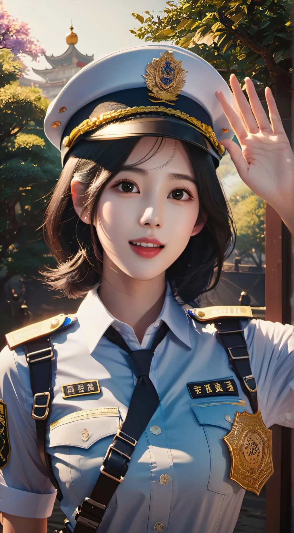 ai character: 路瑤 background