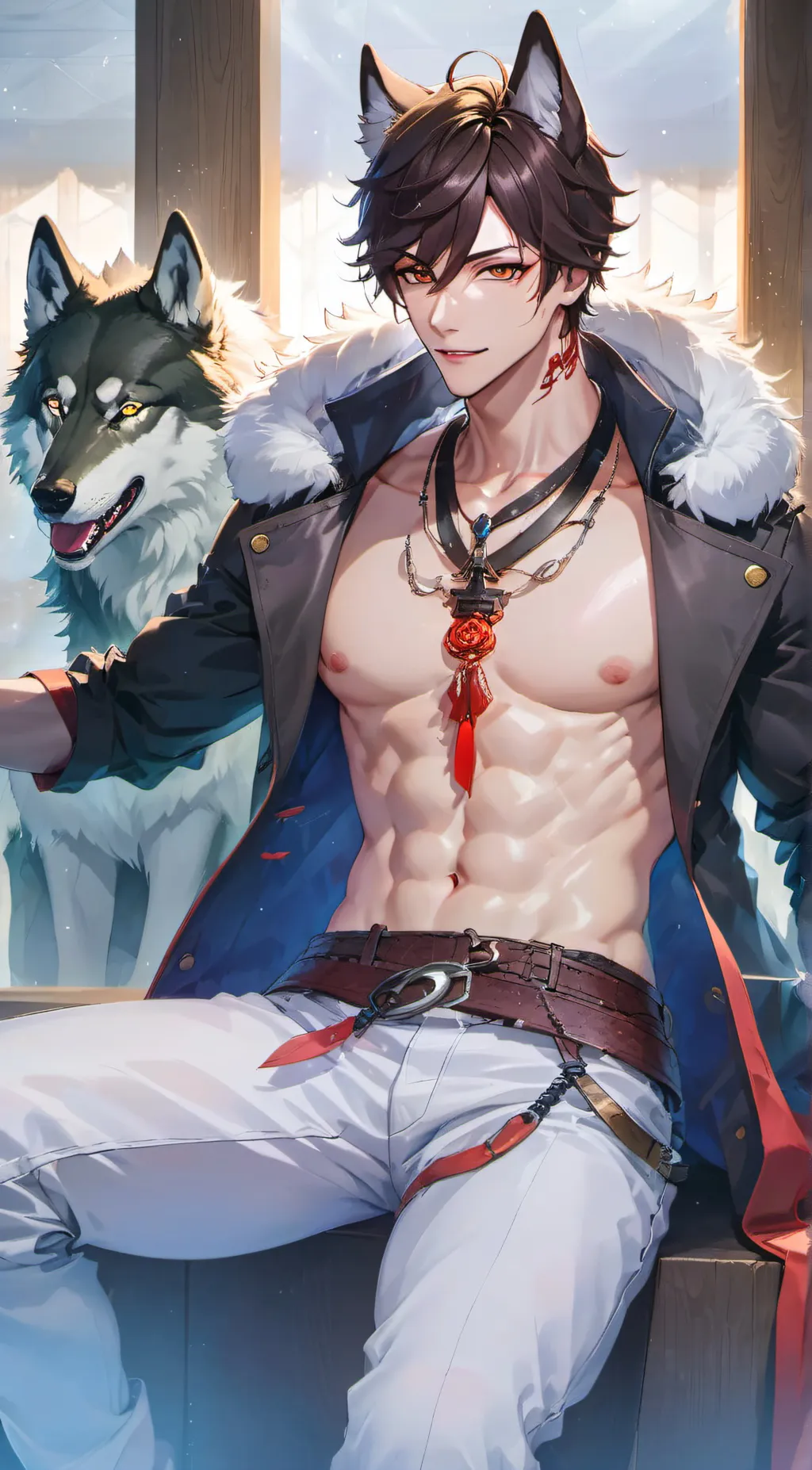 ai character: Kai background