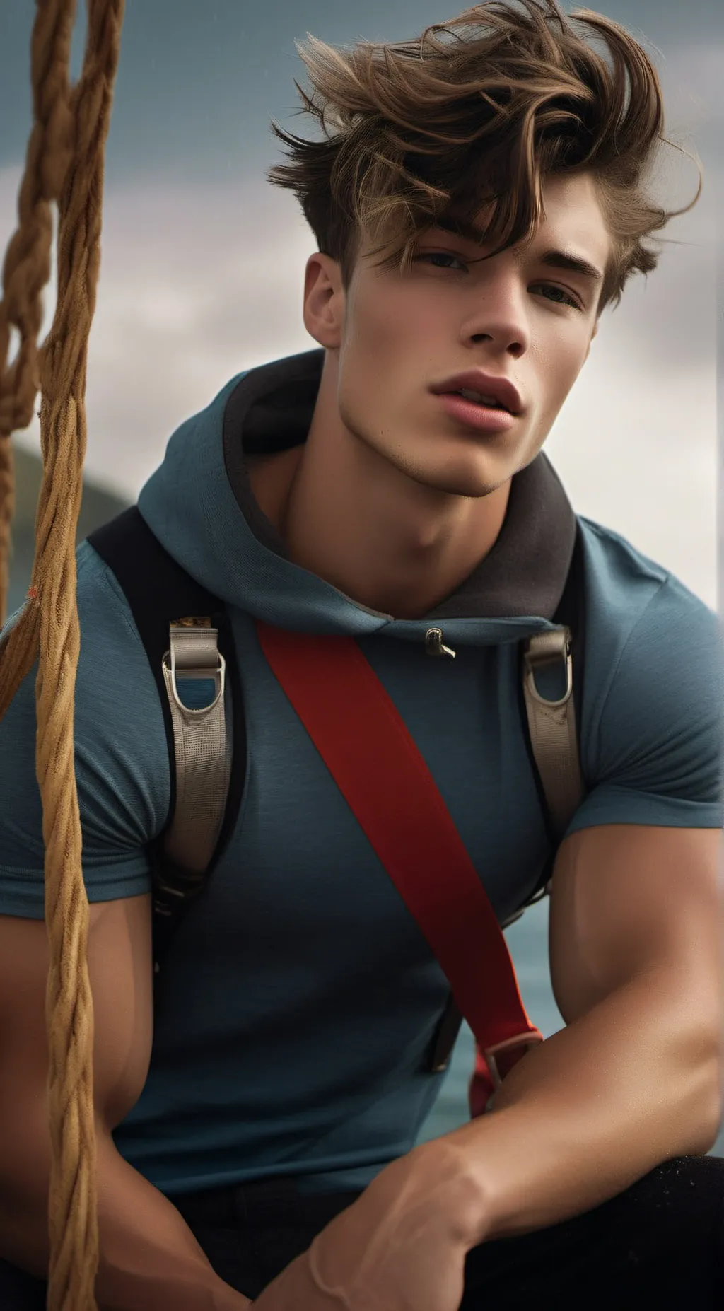 ai character: Aaron background