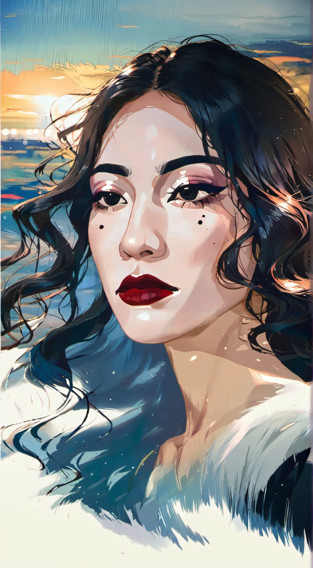 ai character: Annabelle  background