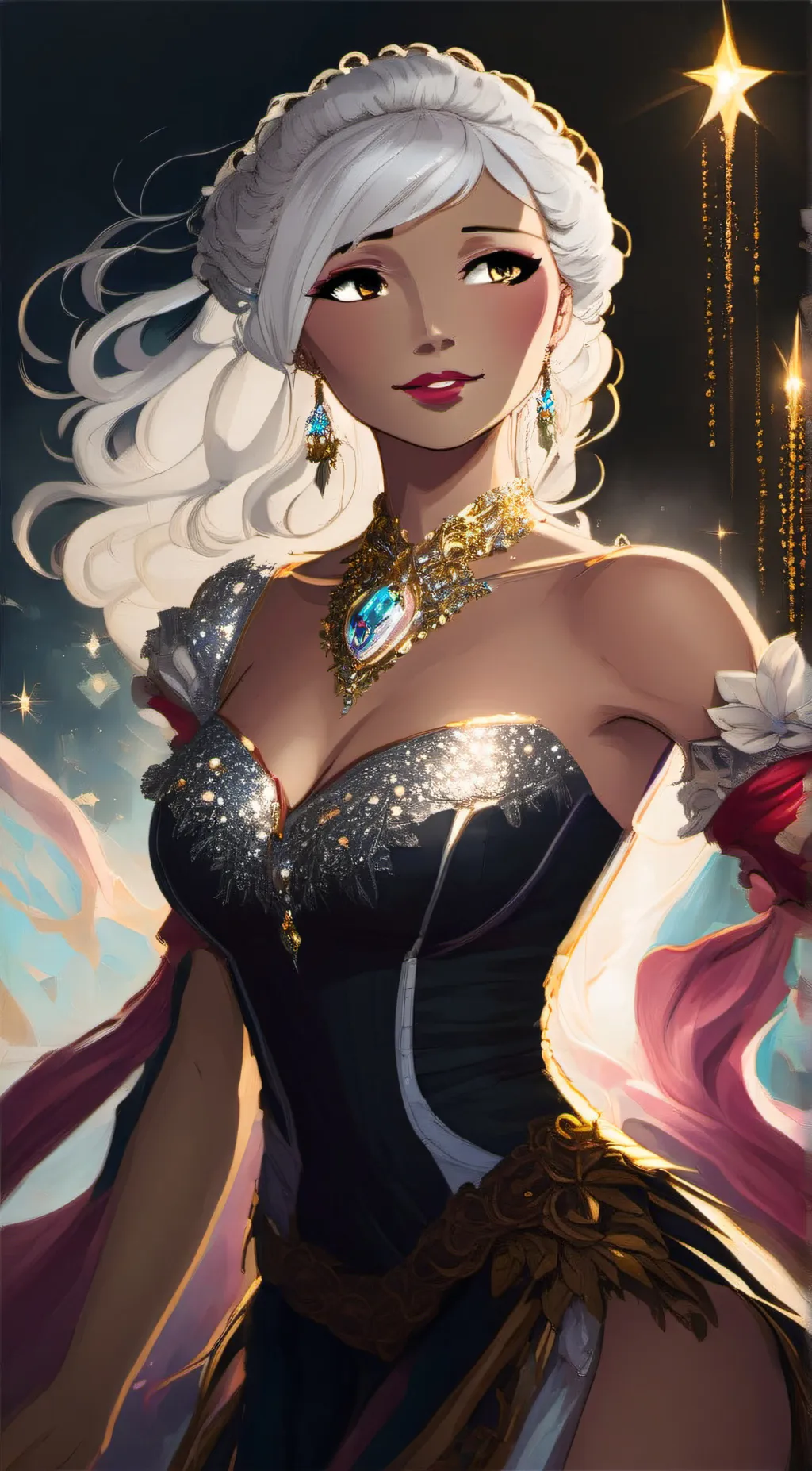 ai character: Nadia background