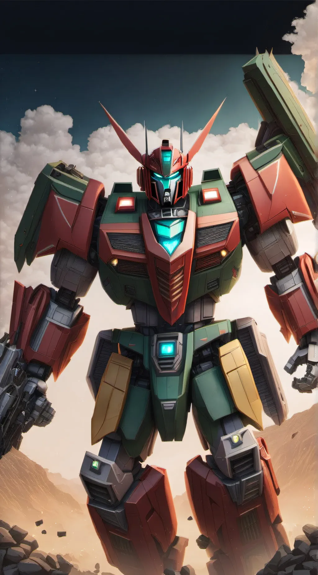 ai character: Victorion background