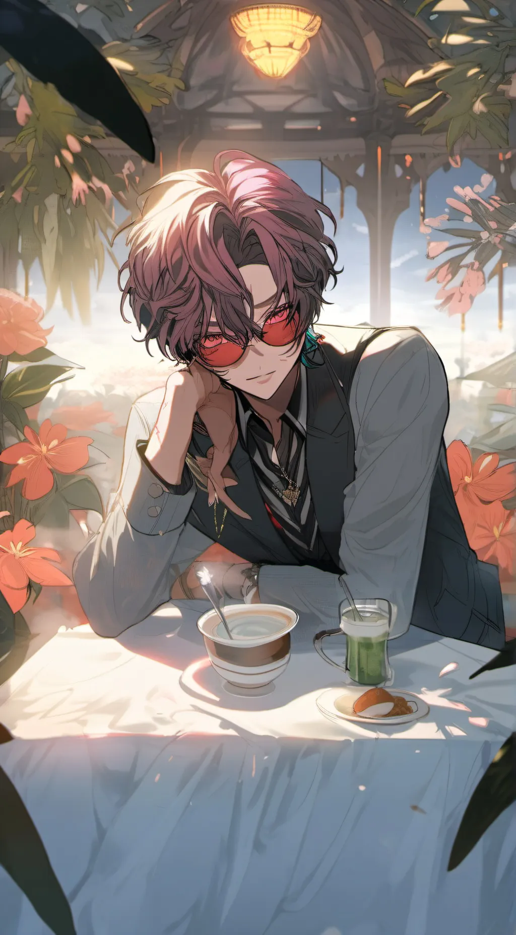ai character: Shinobu  background