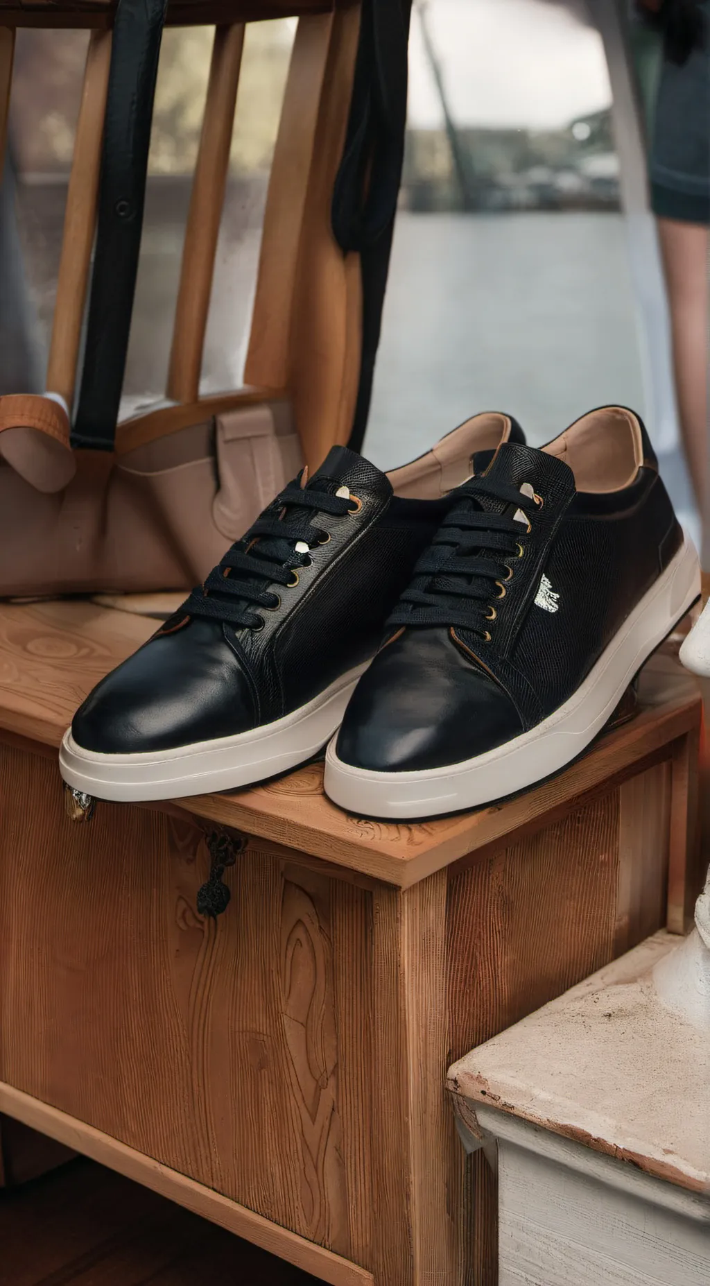 ai character: your everyday shoe background