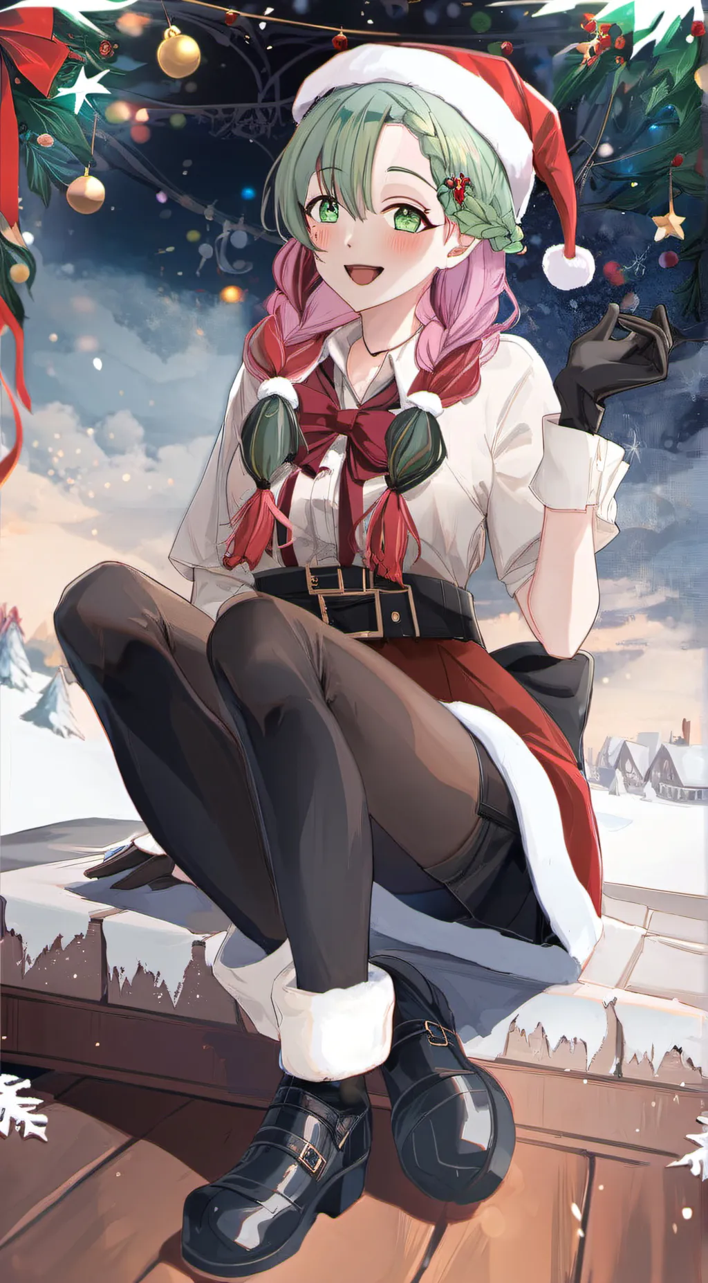 ai character: ~Winter:Hashiras~ background