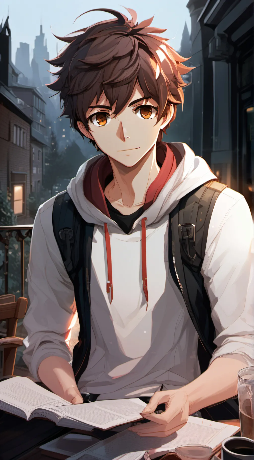 ai character: Kim background