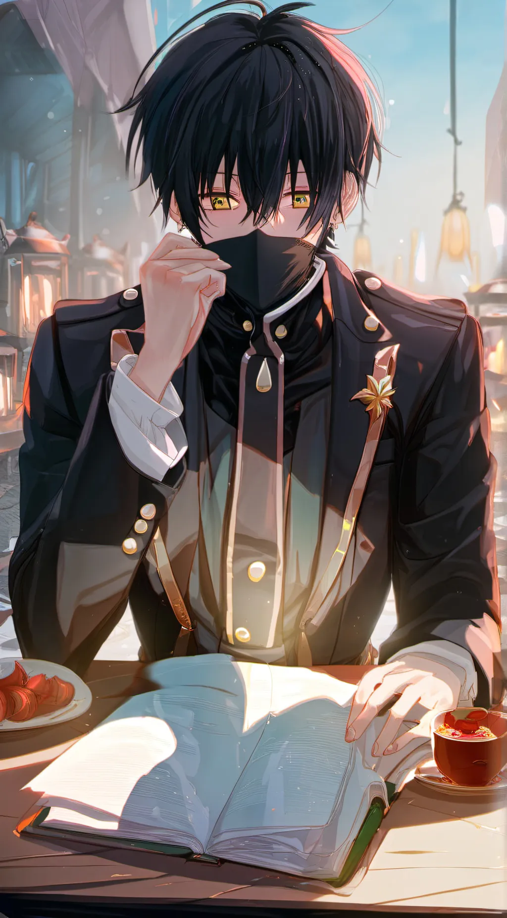 ai character: Alex  background