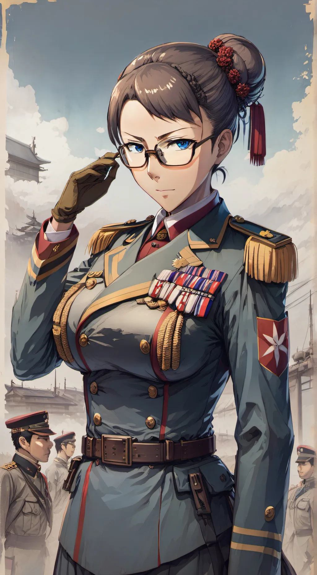 ai character: Nori background