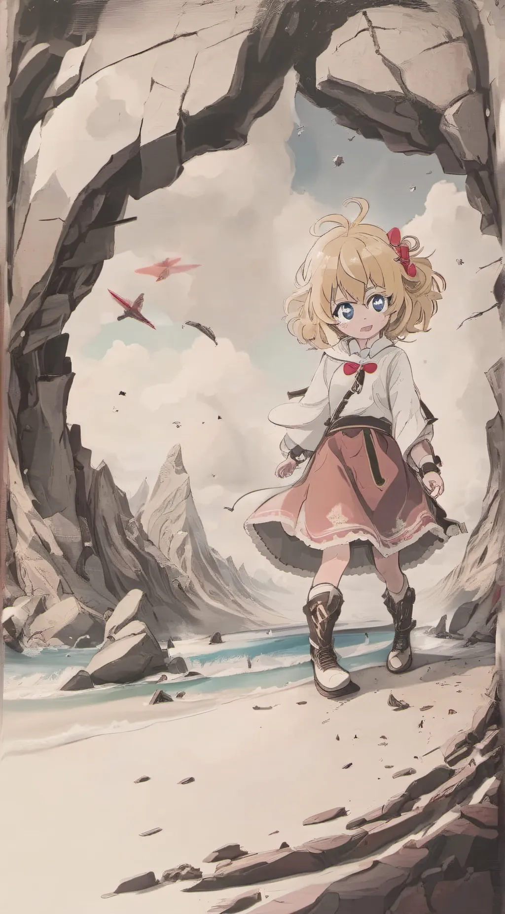 ai character: Kid Athasia background