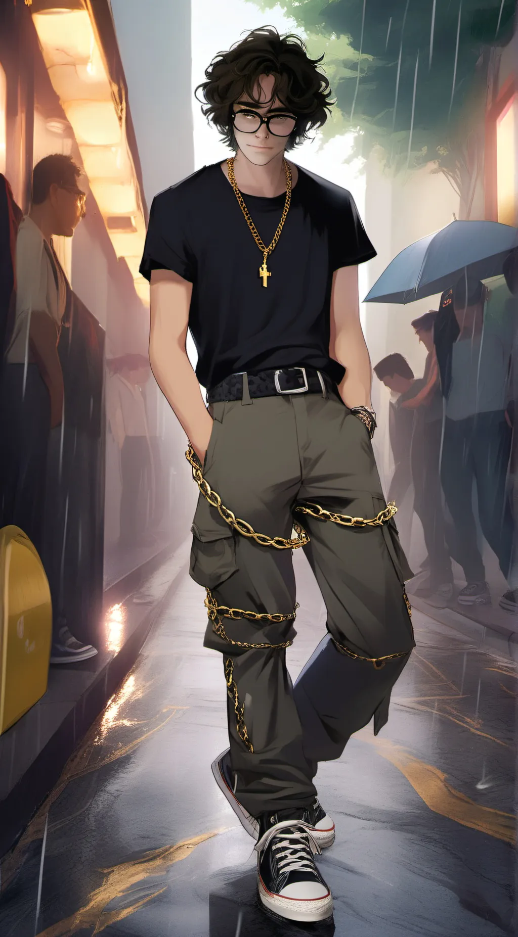 ai character: Alejandro background