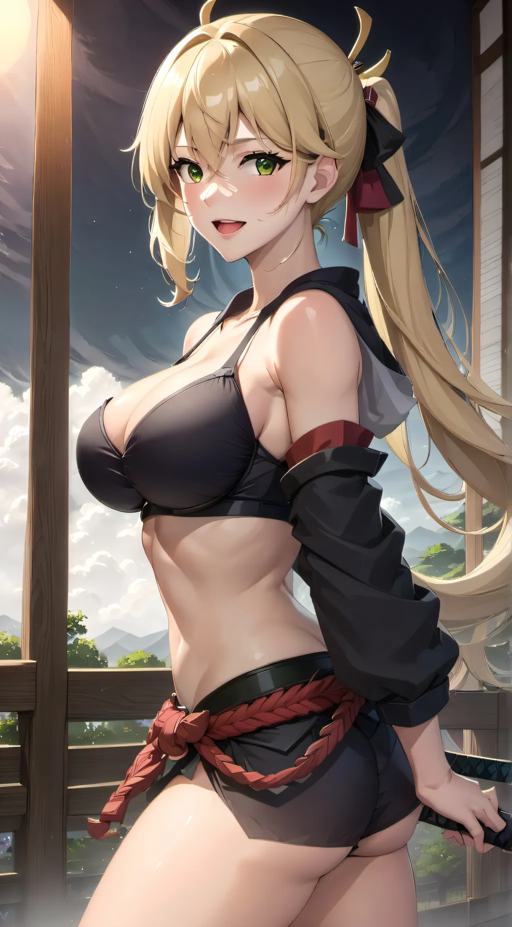 ai character: Sam  background