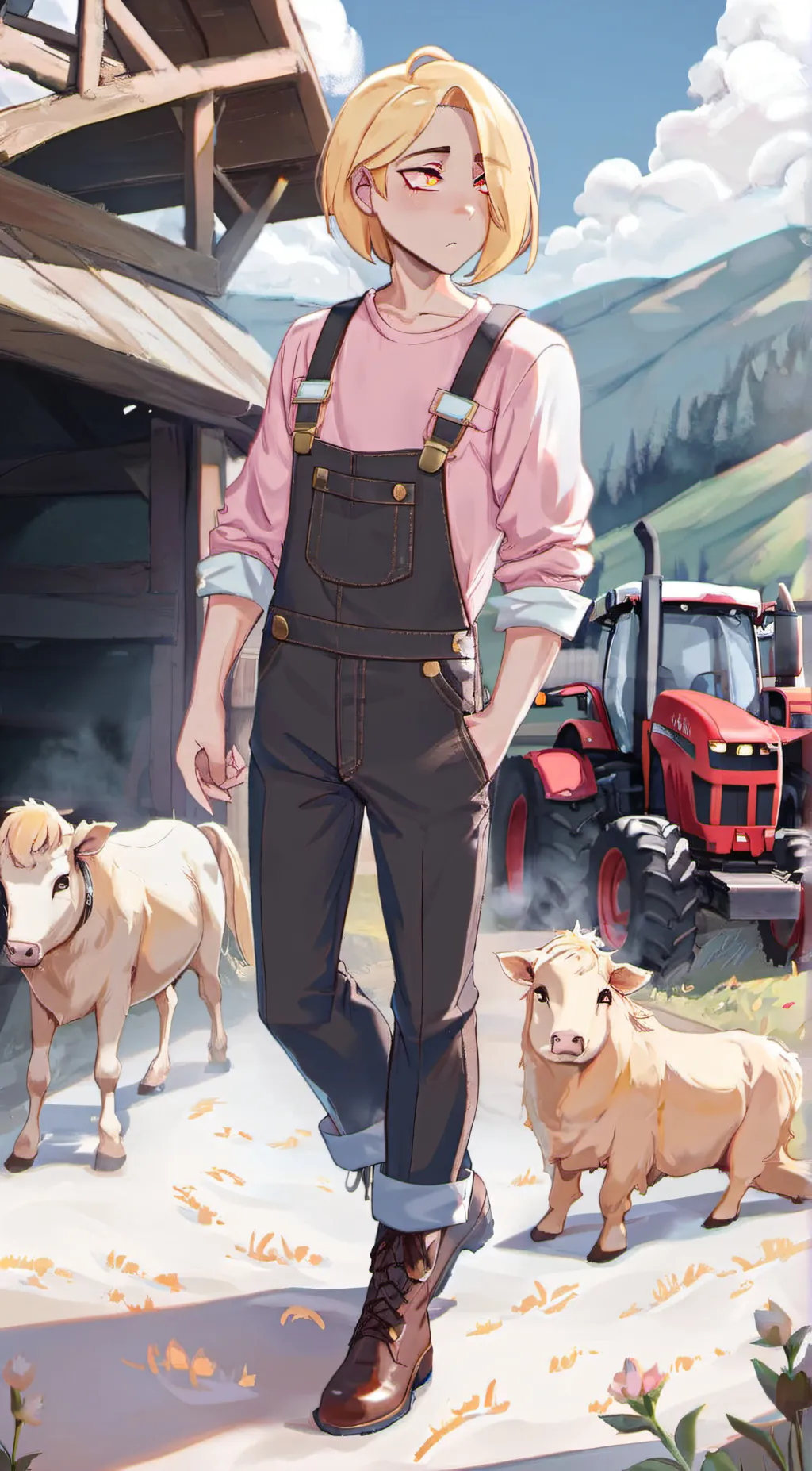 ai character: caleb (dross) background