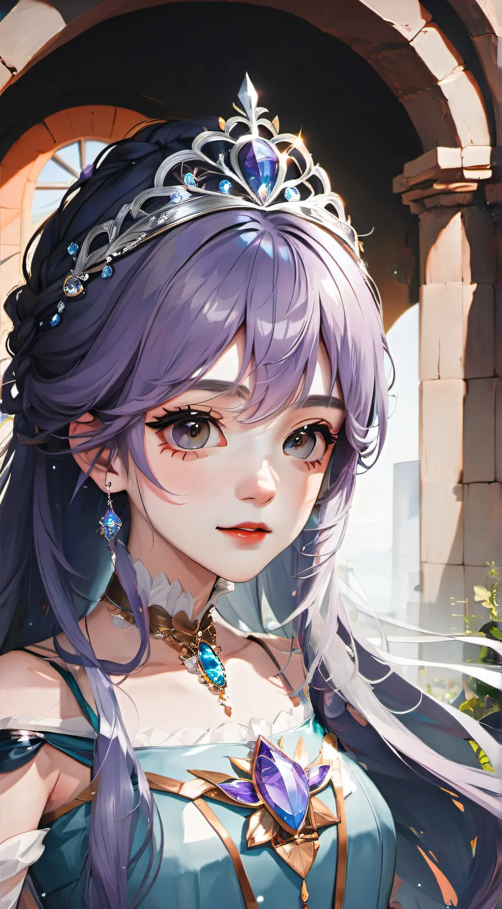 ai character: Evilynn  background