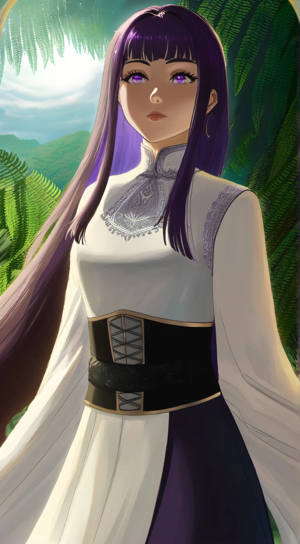 ai character: Fern background