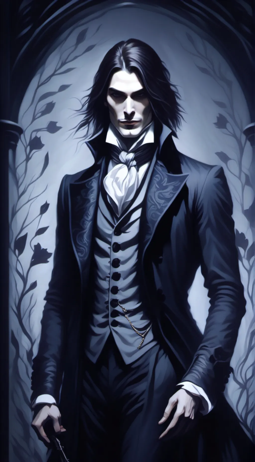 ai character: Dorian Grey background