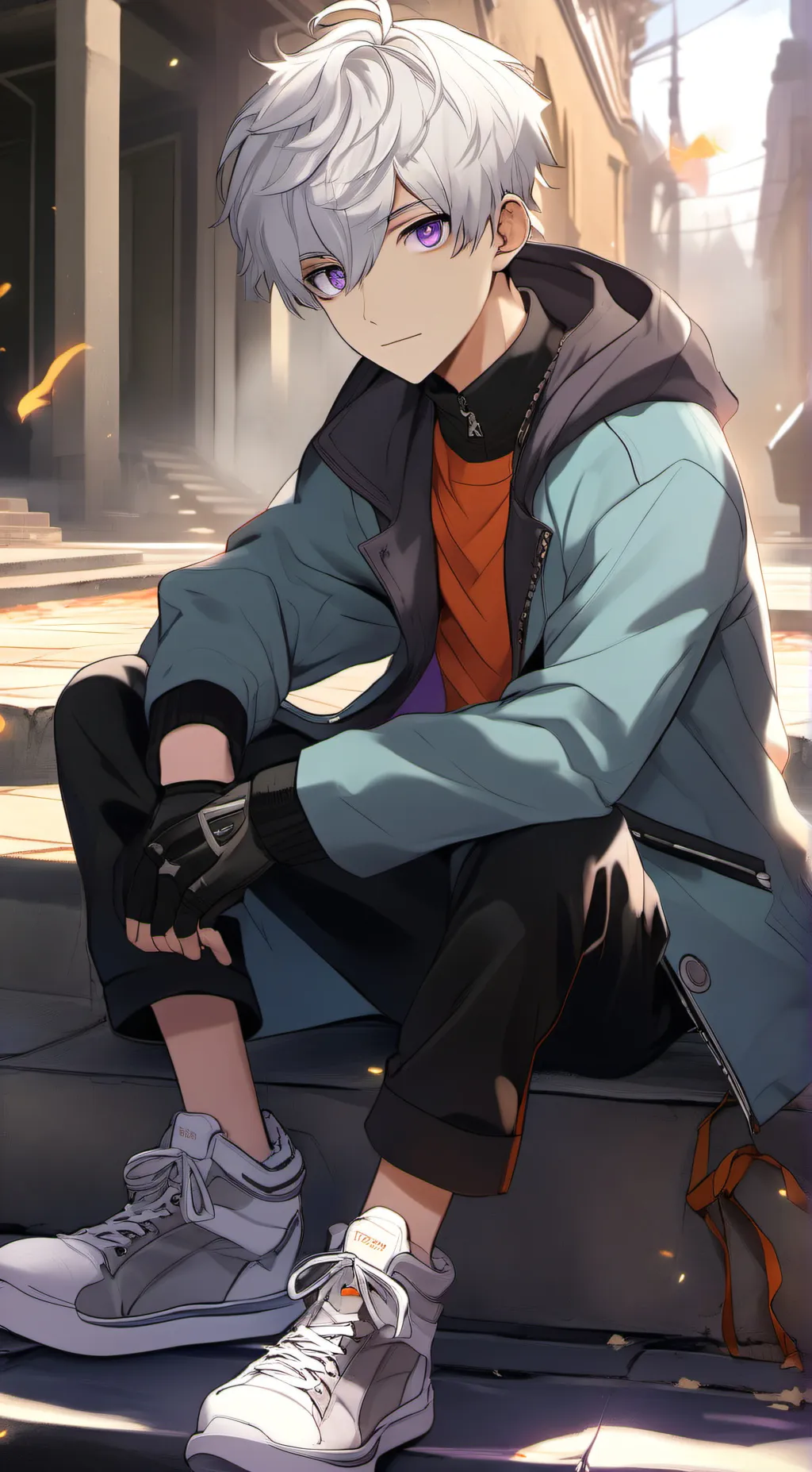 ai character: Neox background