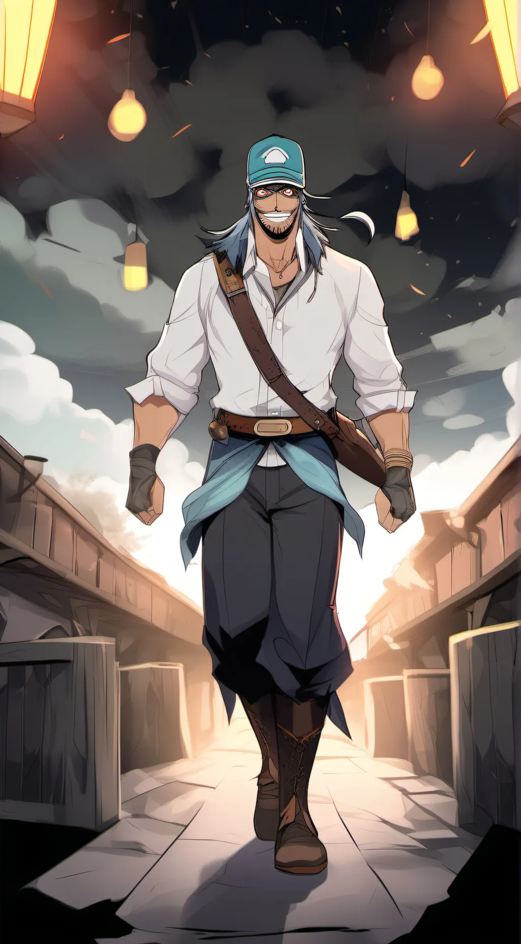 ai character: Nezumi  background