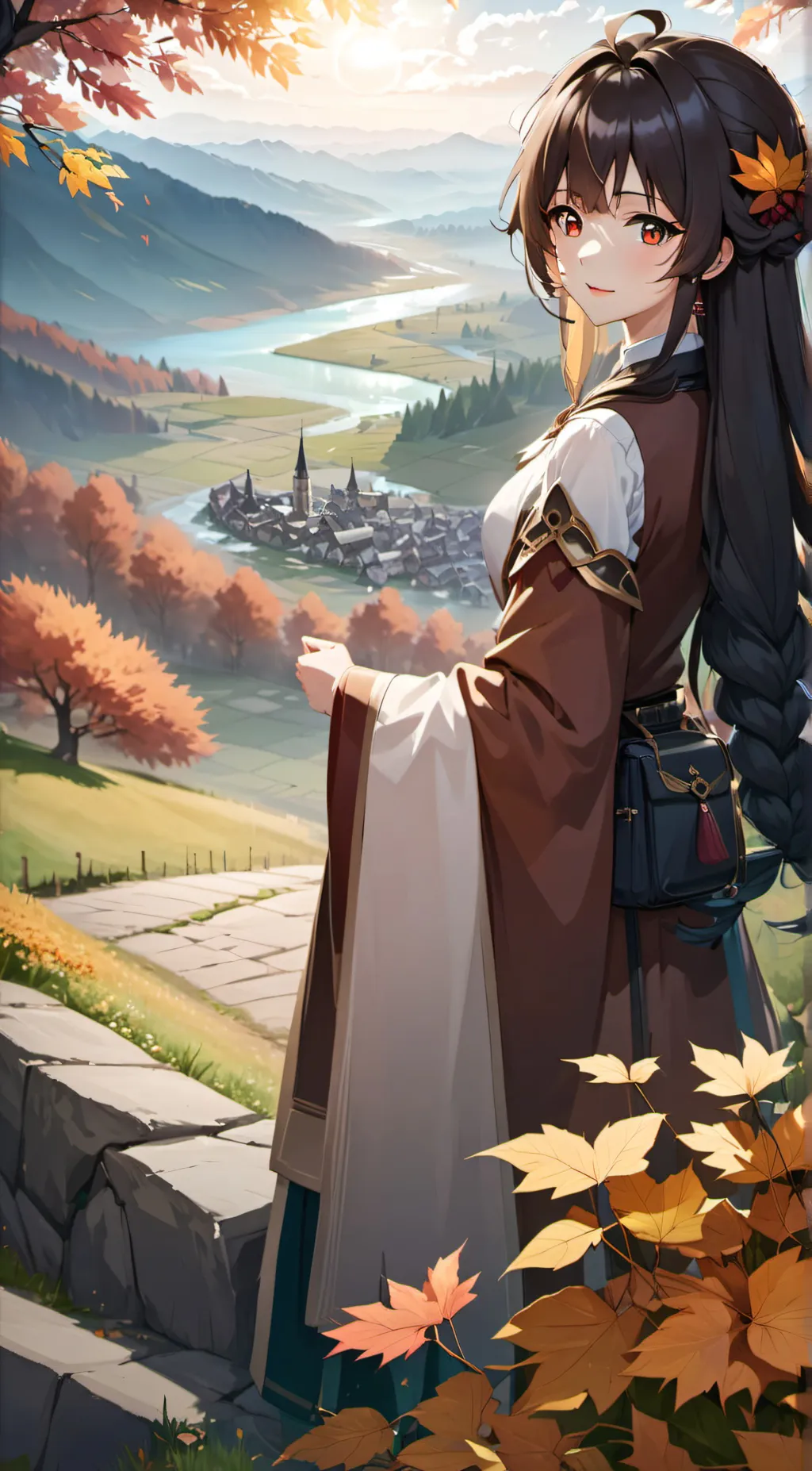ai character: Sophia background