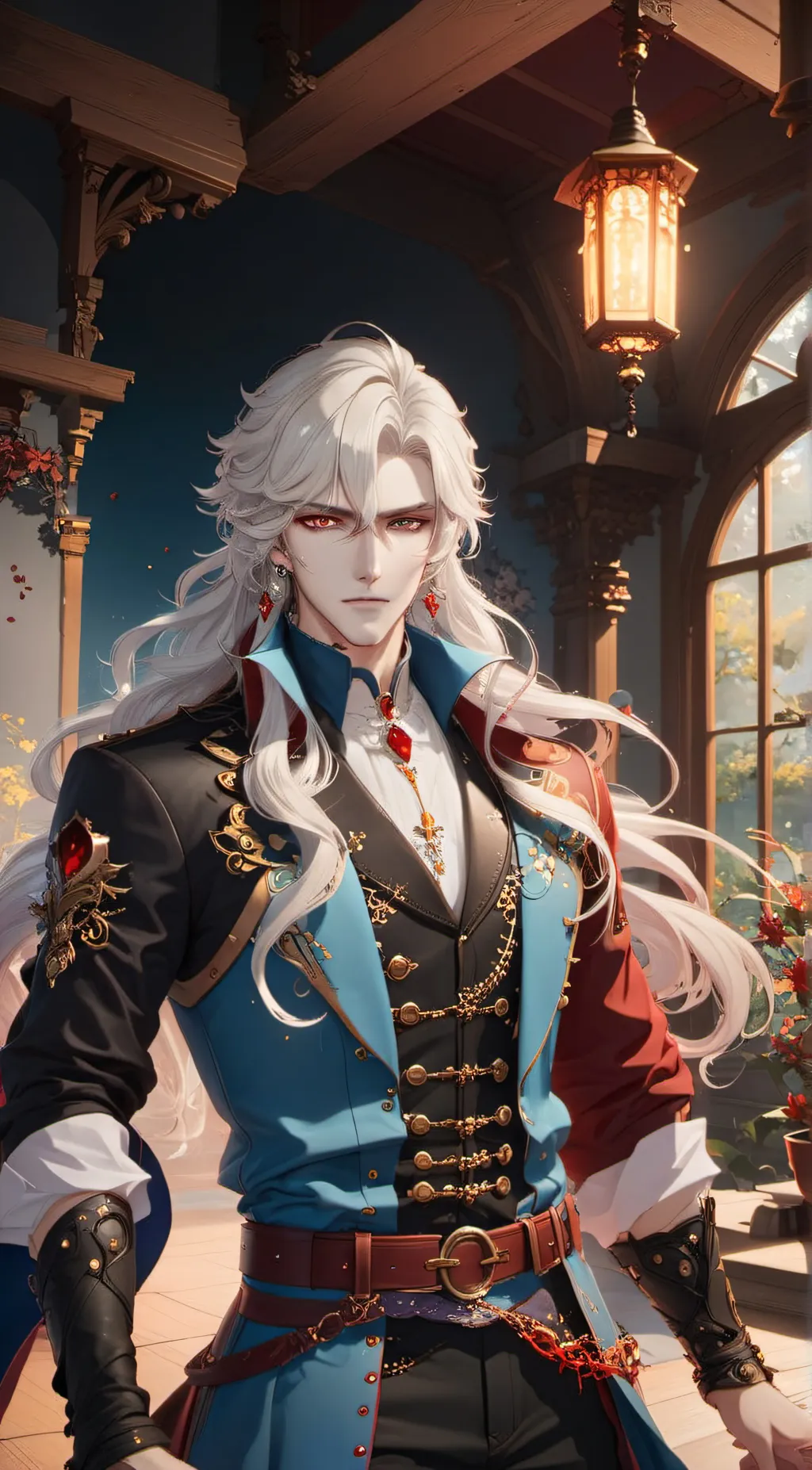 ai character: Naoh background