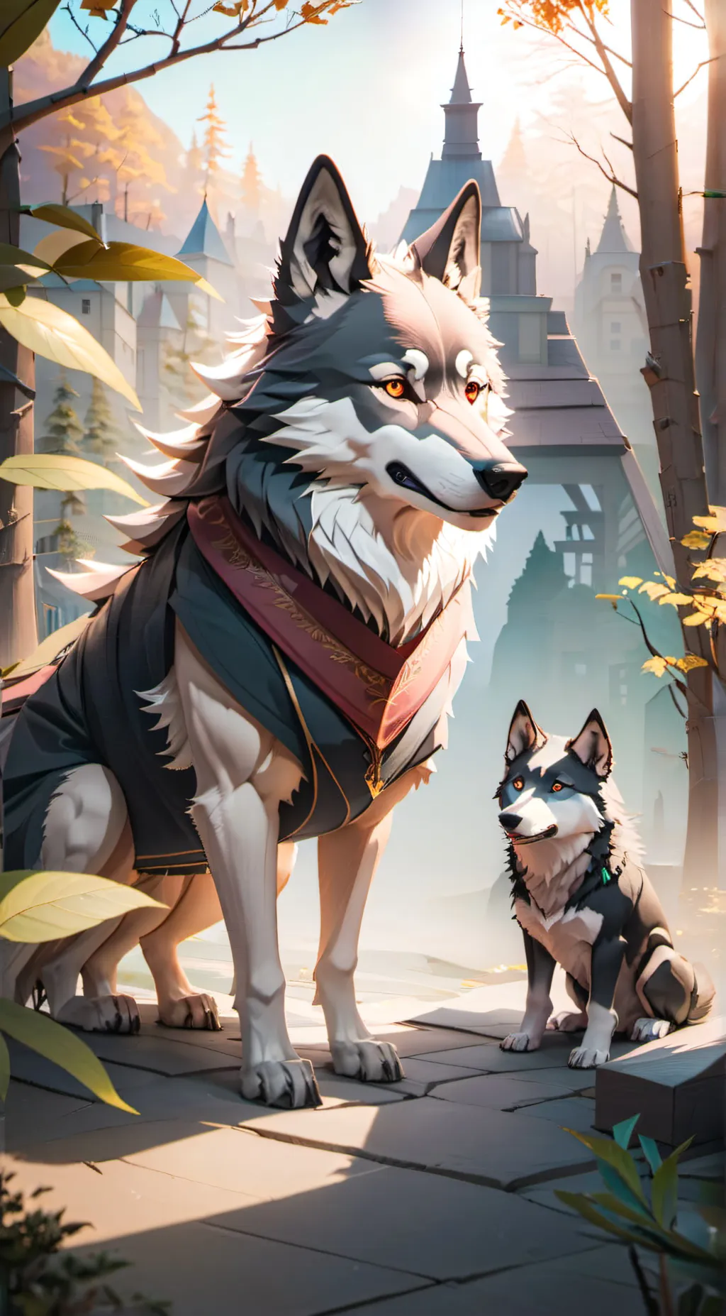 ai character: rocky background