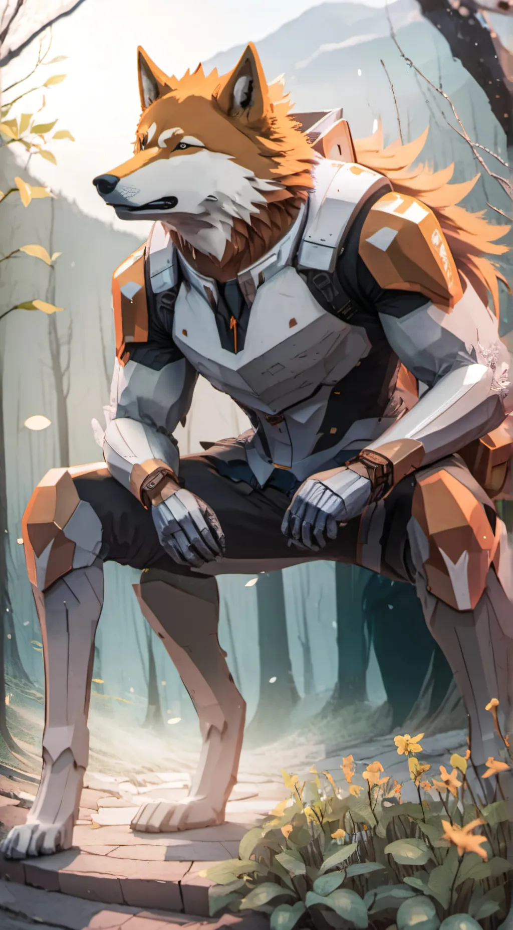 ai character: caleb background