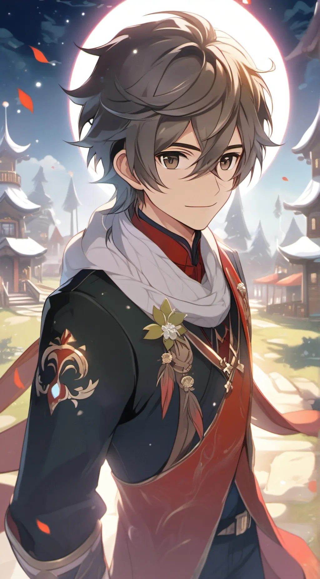 ai character: master chris background