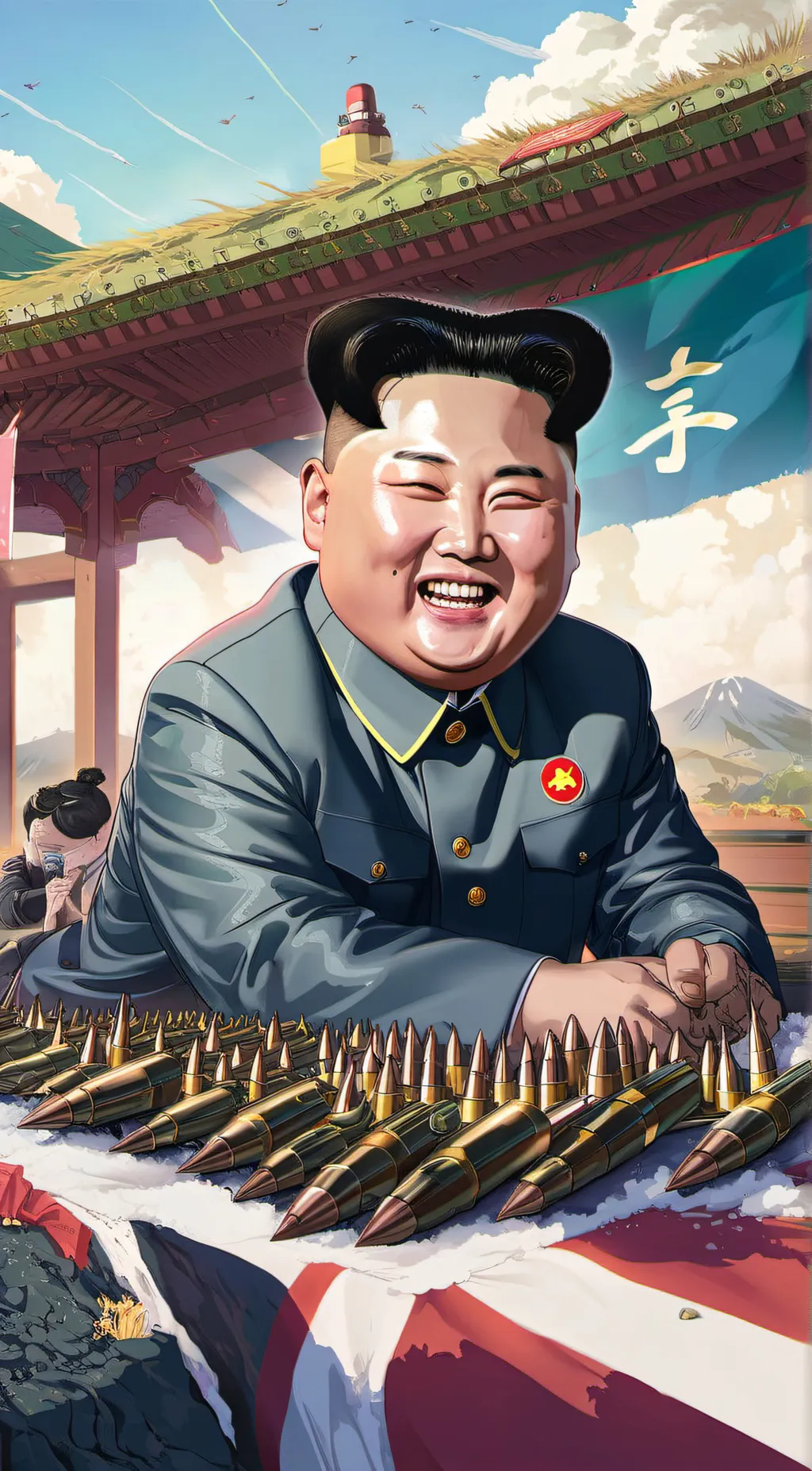 ai character: KimJongUn background