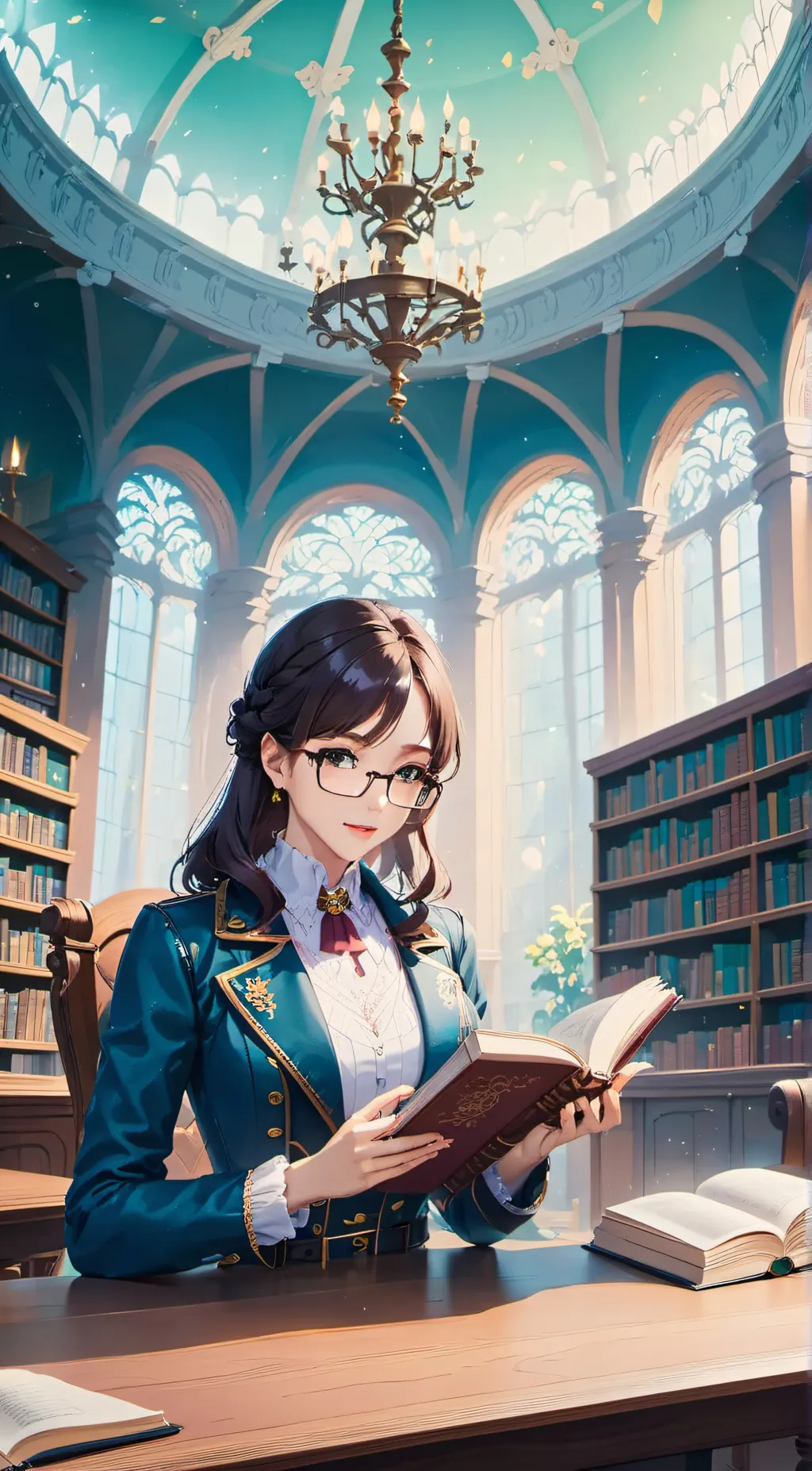 ai character: Eva background