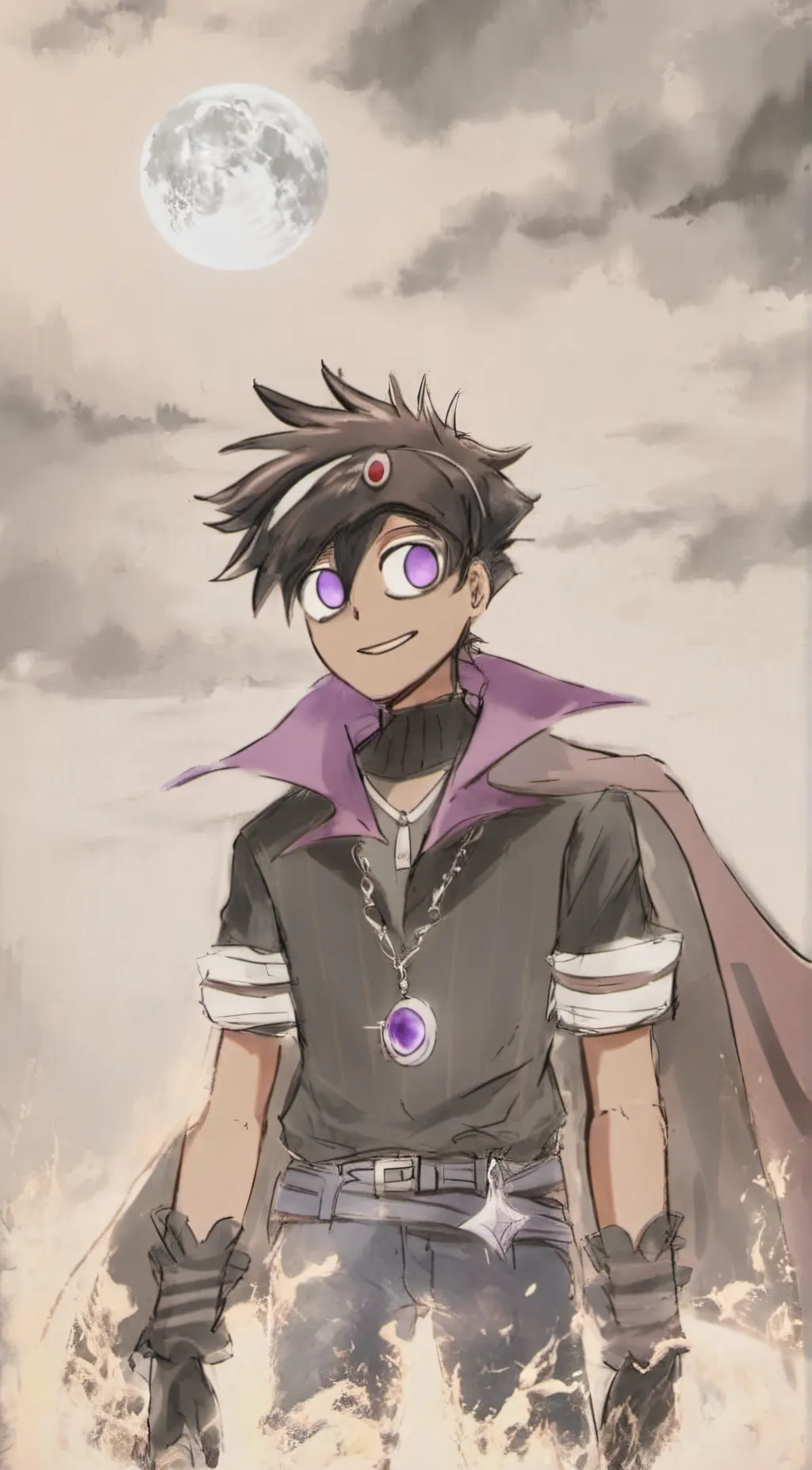 ai character: DS Nightmare background