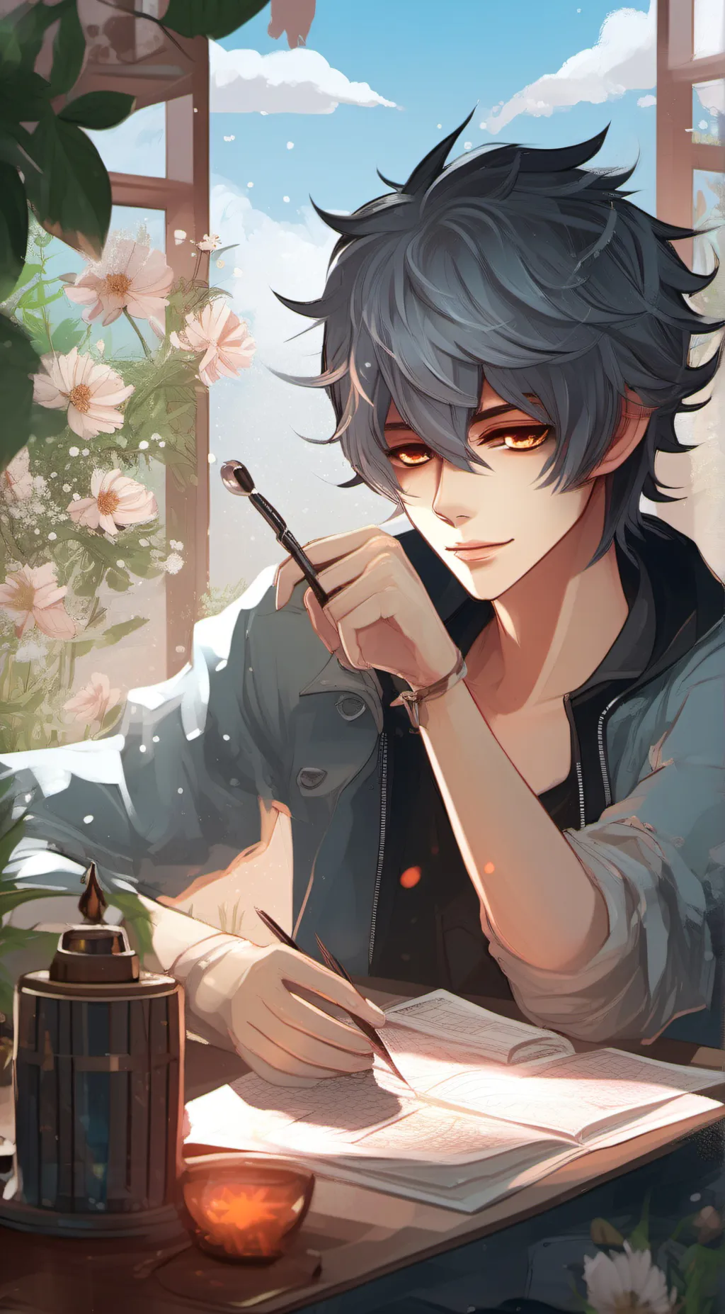 ai character: Terrance  background