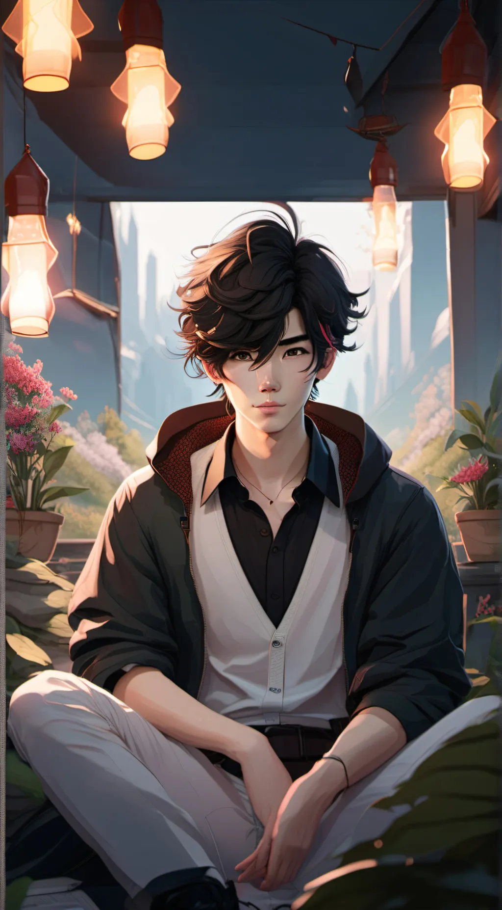 ai character: Luke background