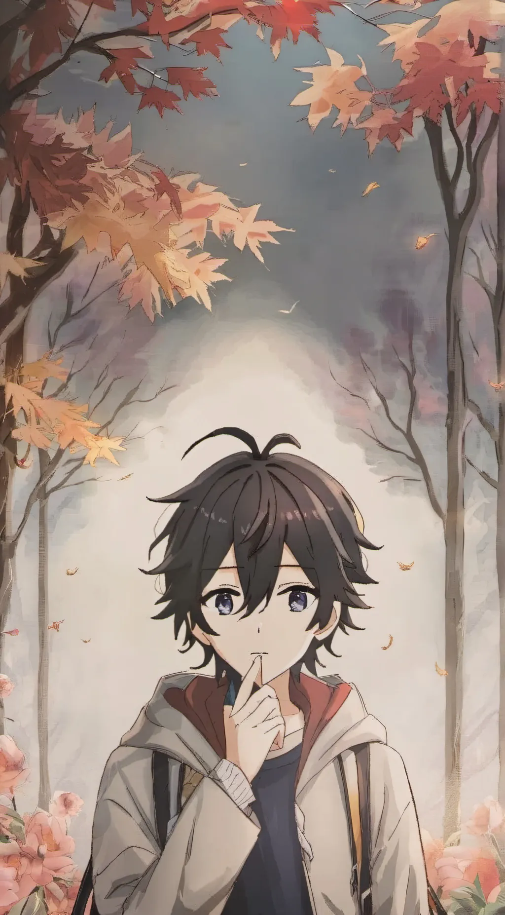 ai character: Horimiya background