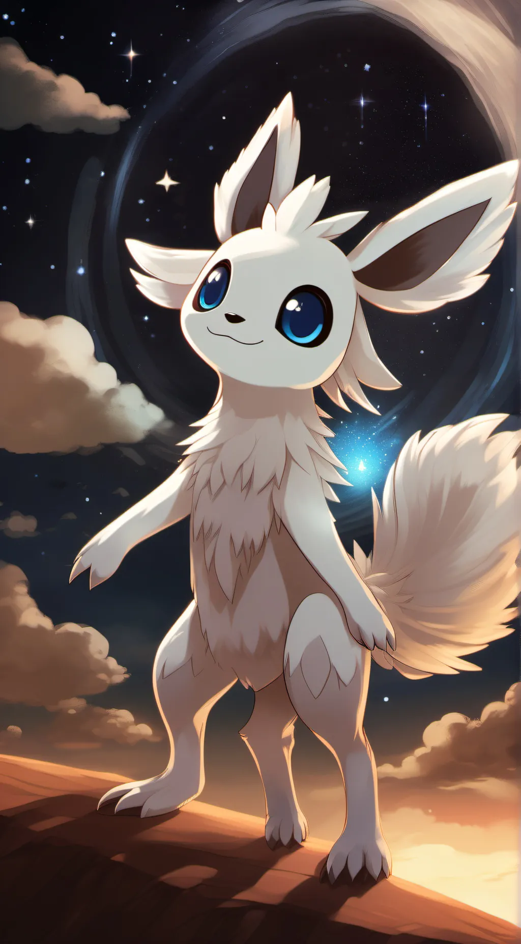 ai character: Ori background