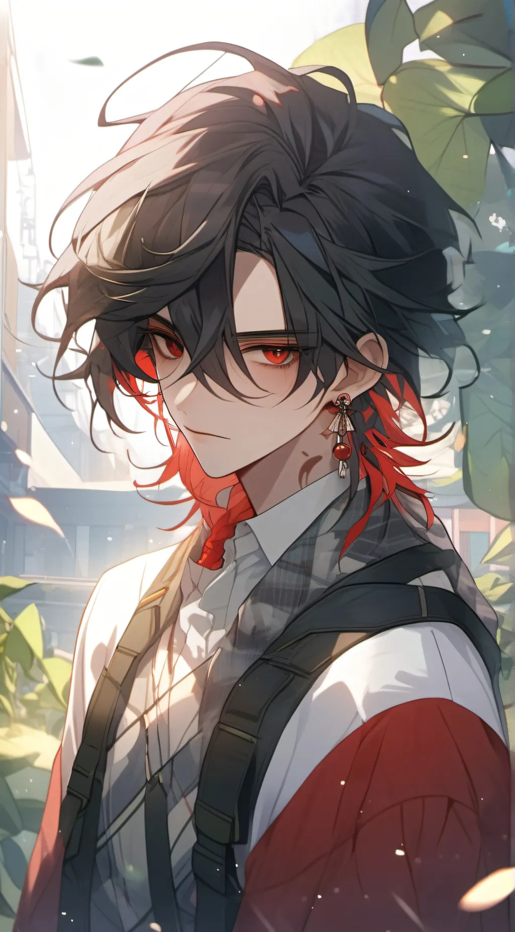 ai character: Hunter grave background