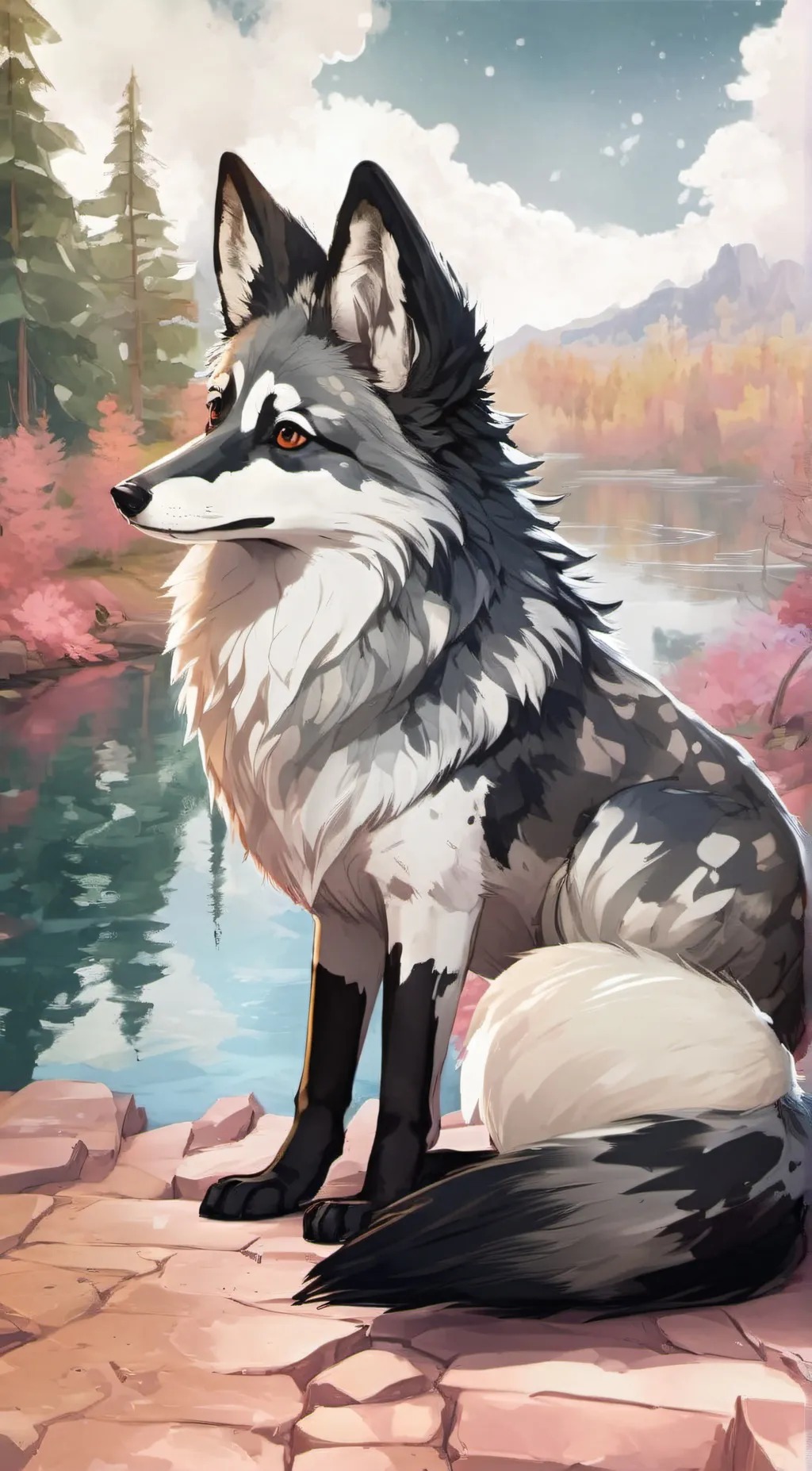 Talkie AI - Chat with marble fox therian