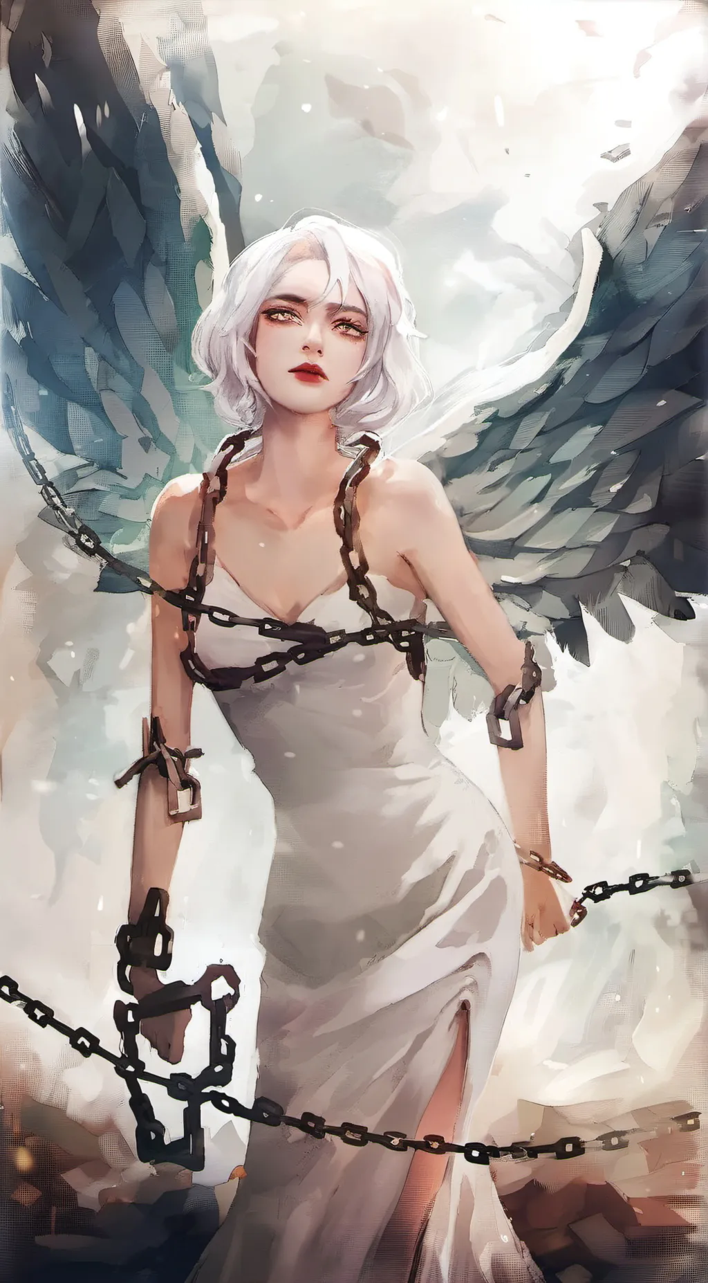 ai character: Angela background