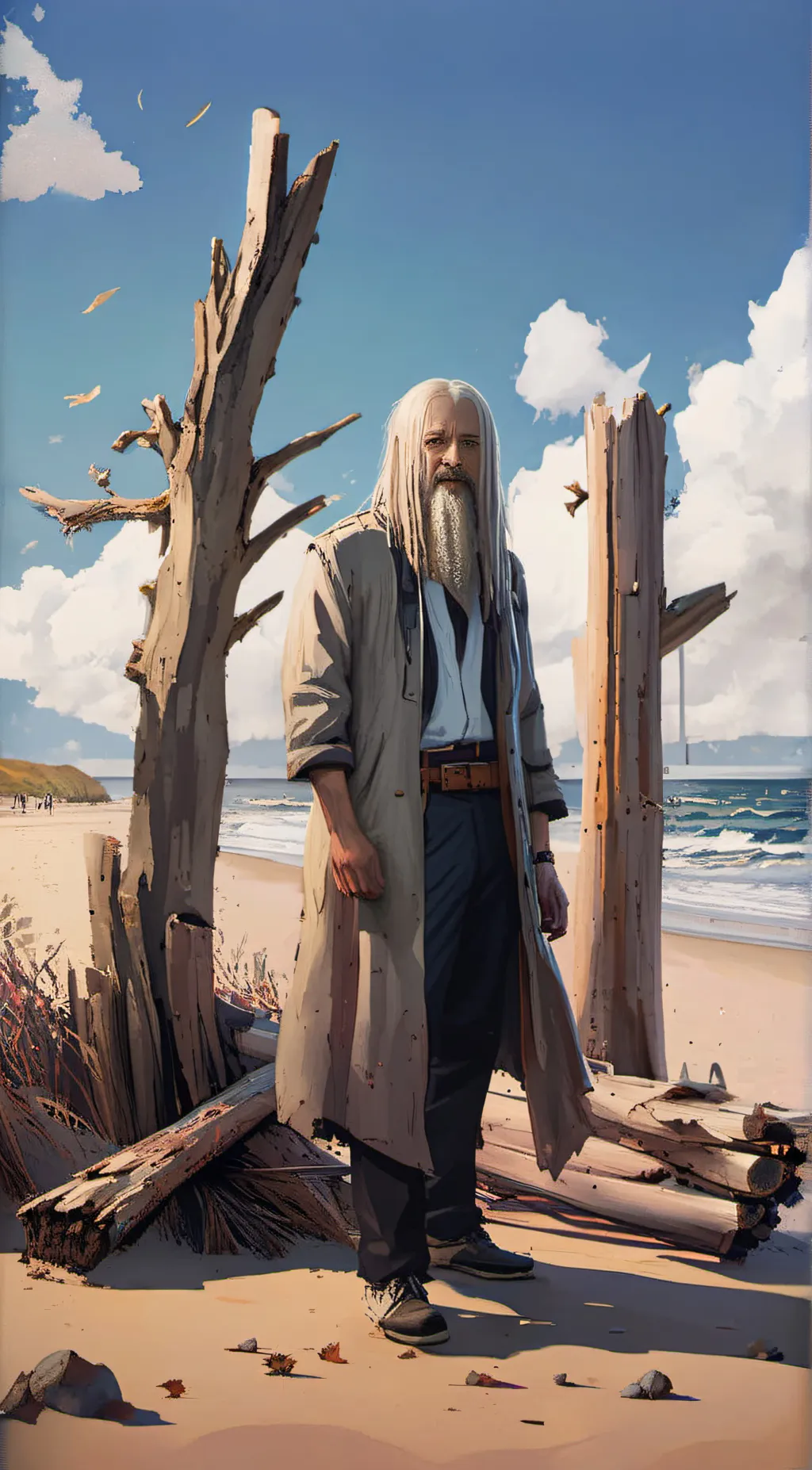 ai character: Otis Driftwood background