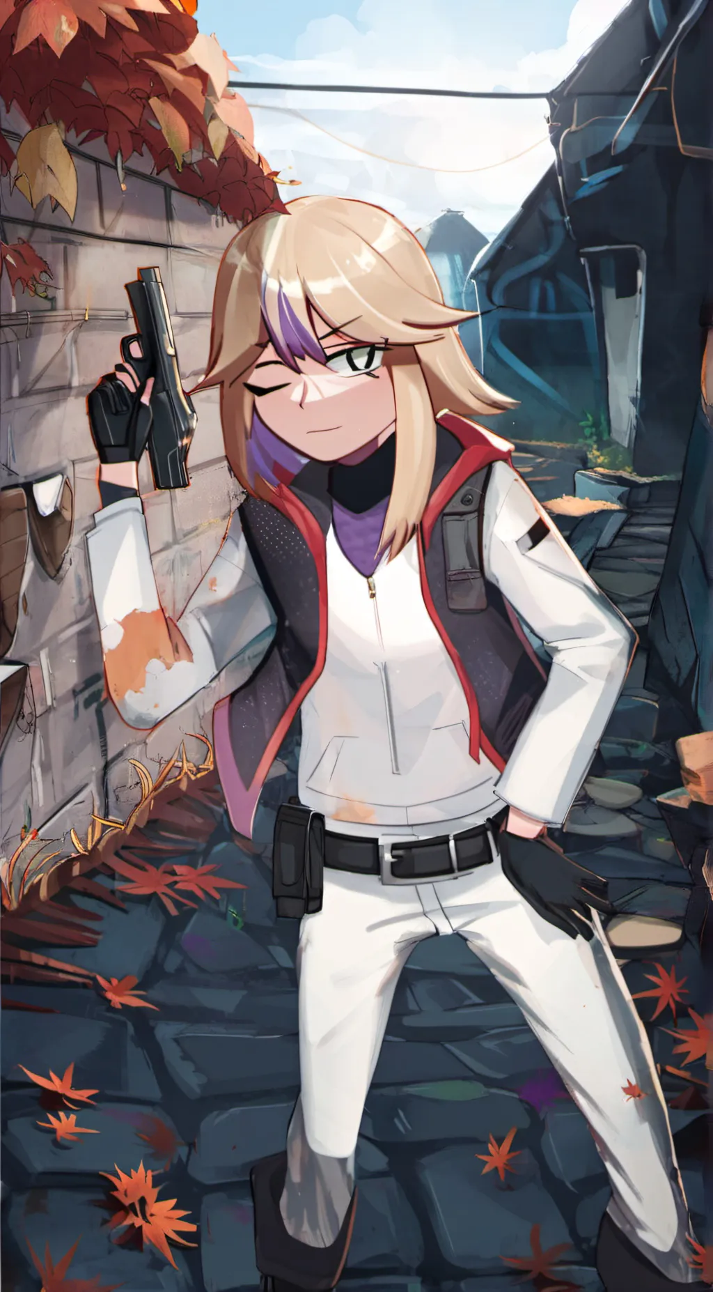 ai character: Lila background
