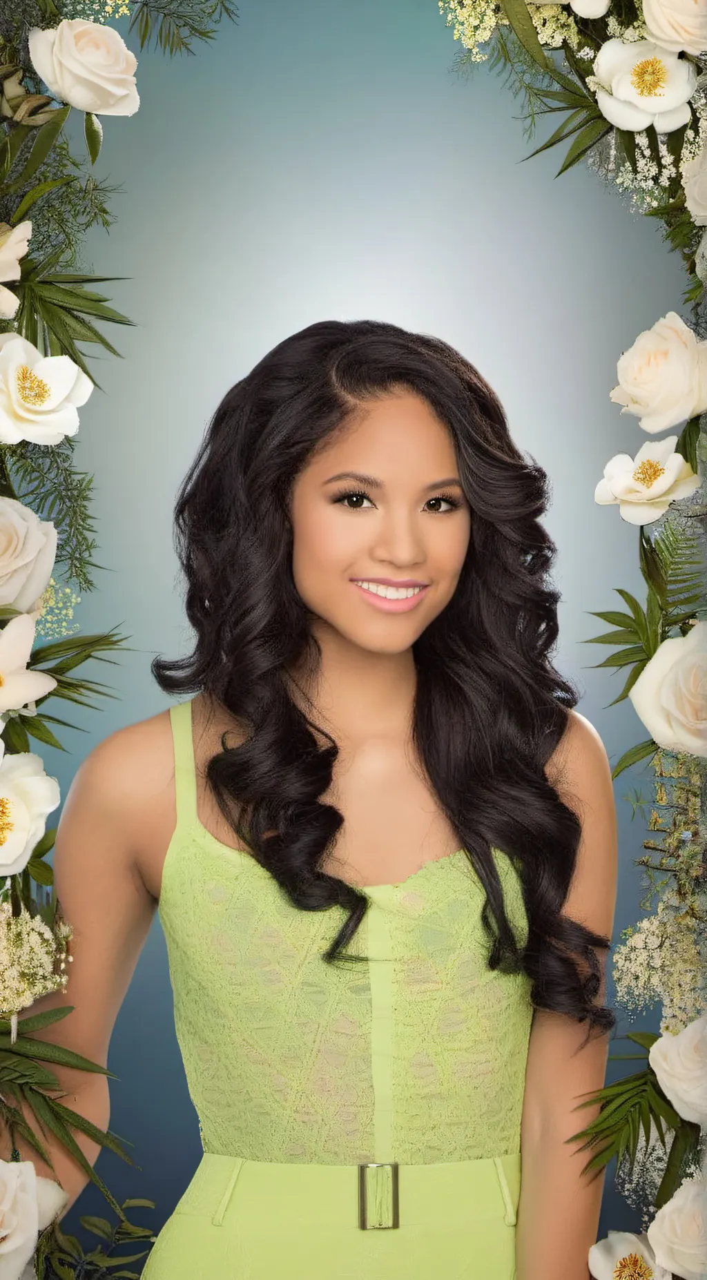 ai character: jasmine  Villegas background
