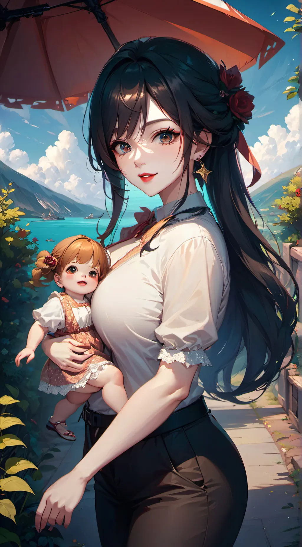 ai character: ellie background