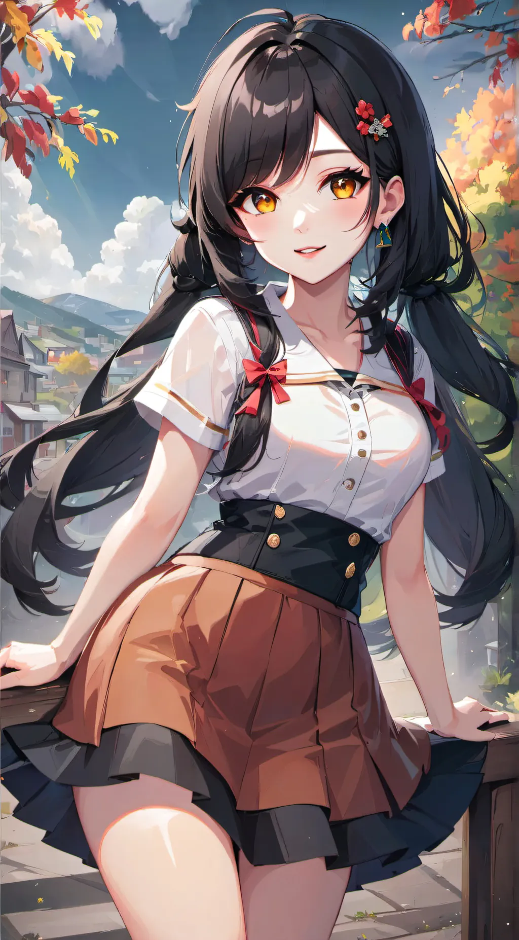 ai character: Jacqueline  background