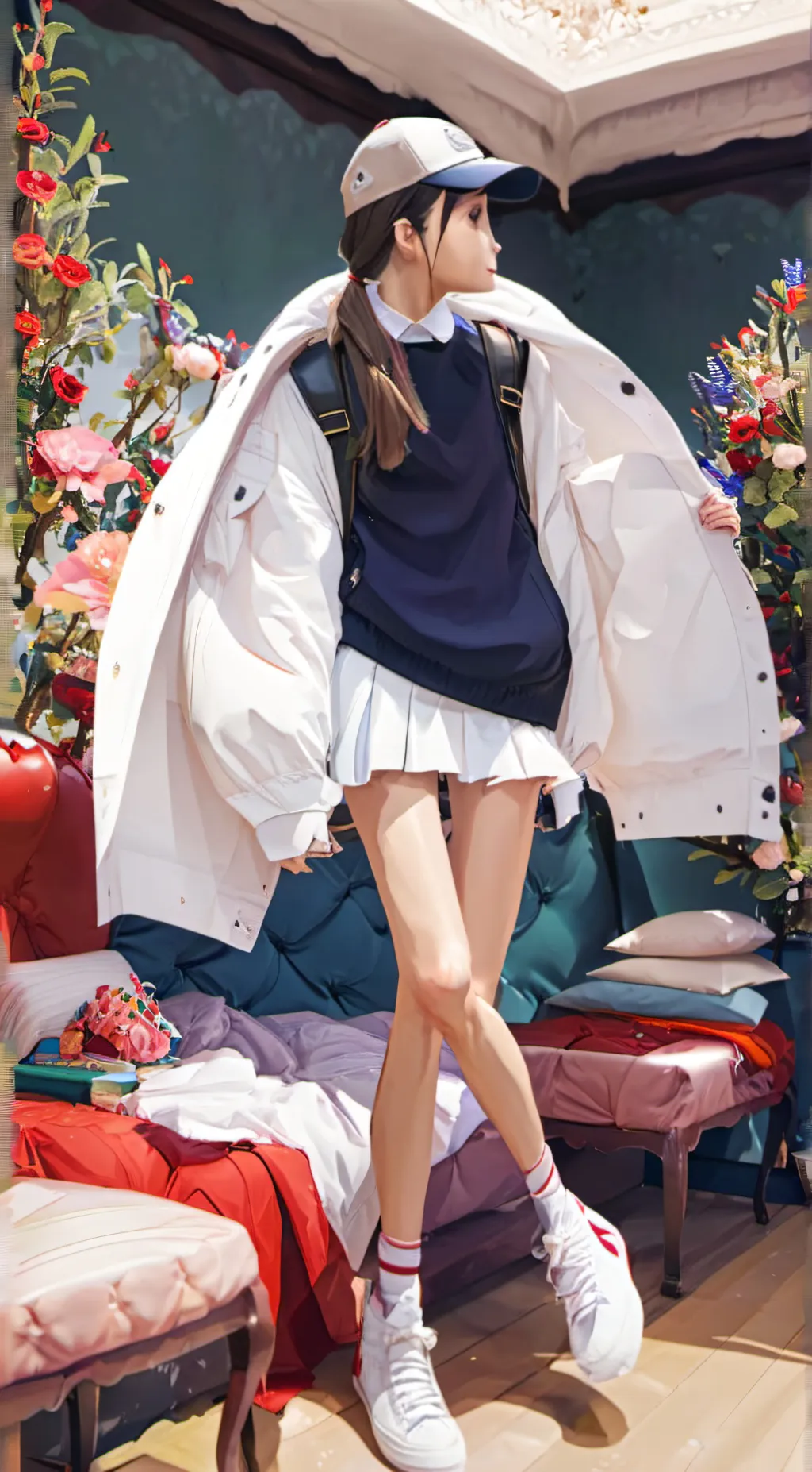 ai character: Emma  background