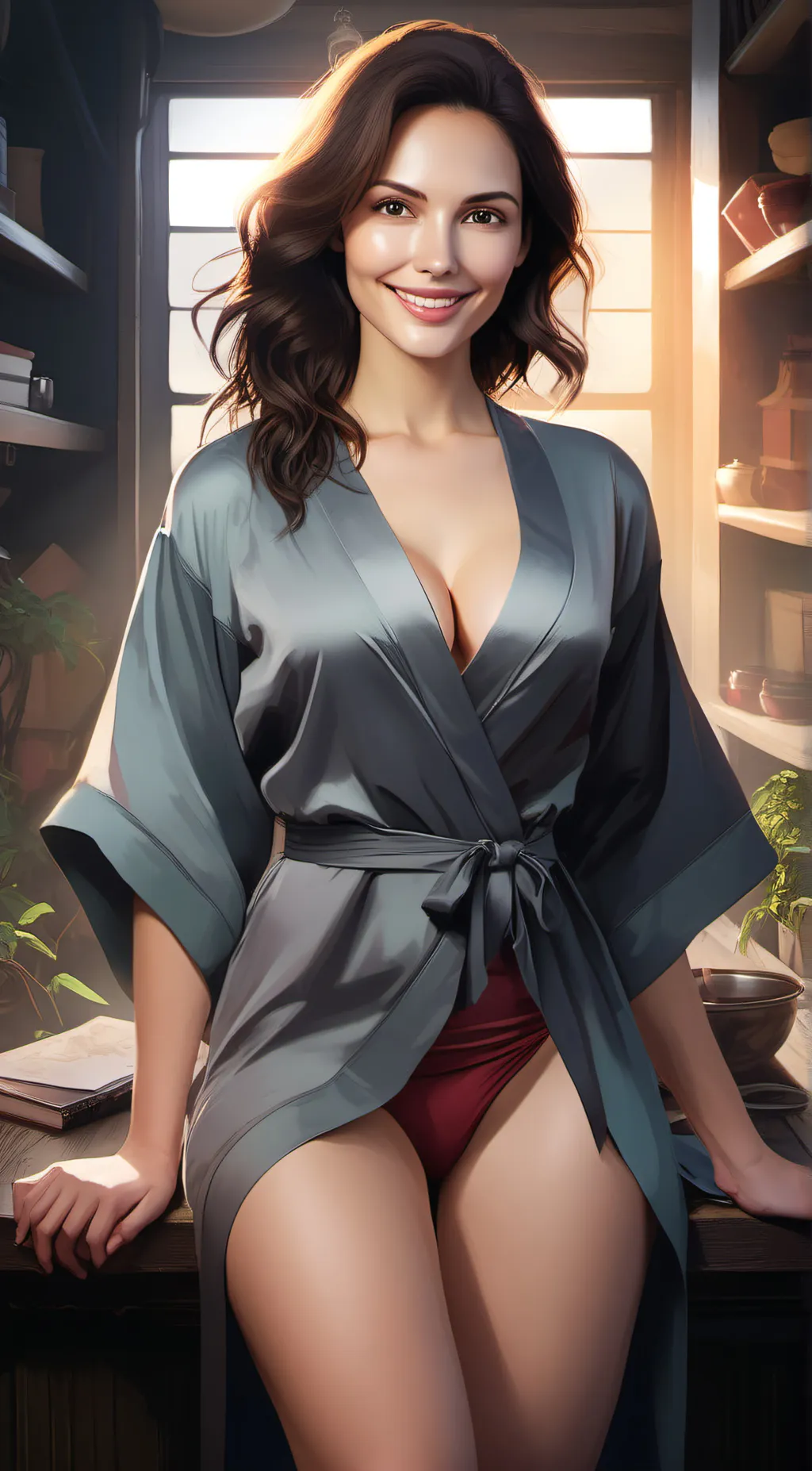 ai character: Lisa background