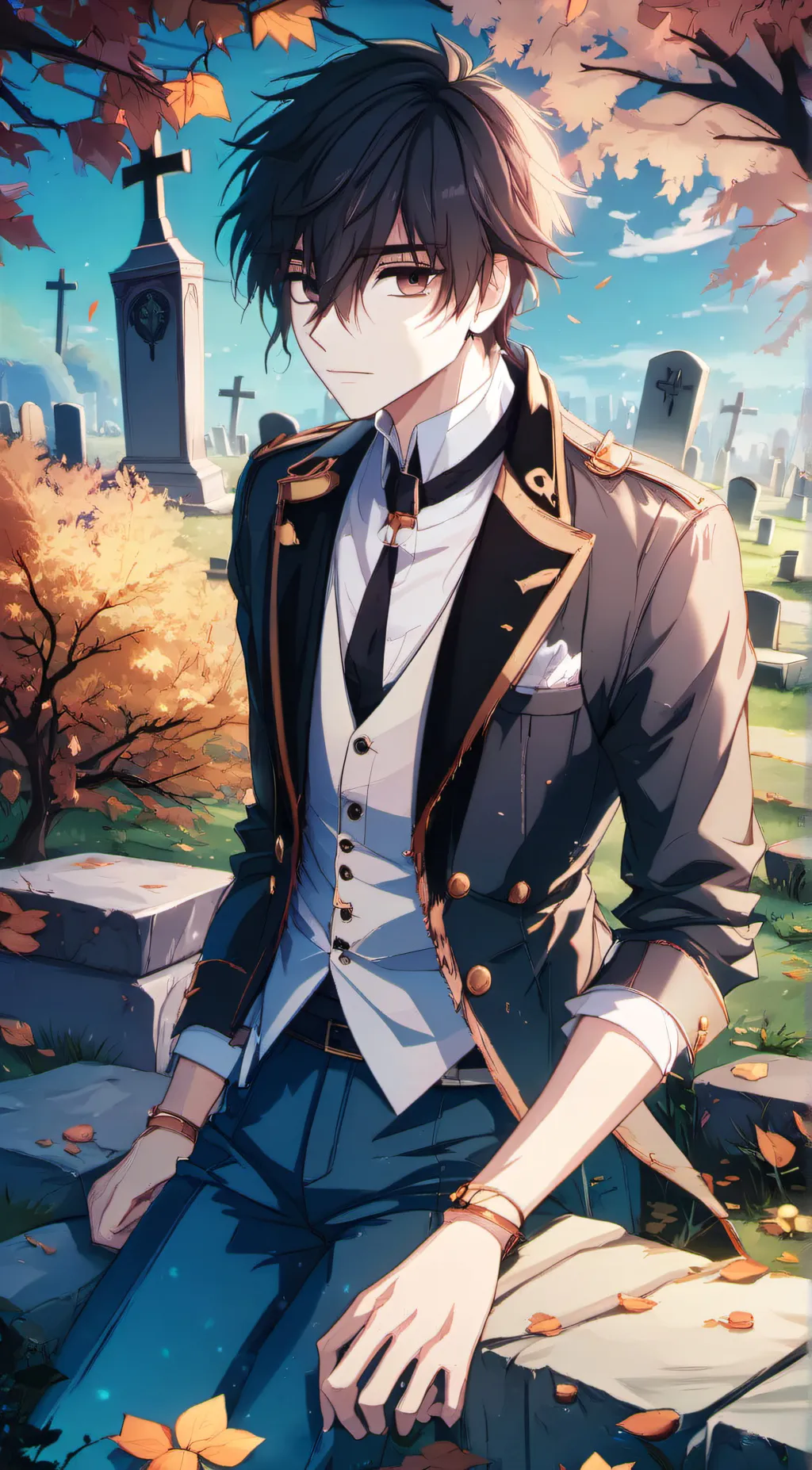 ai character: Aiden  background