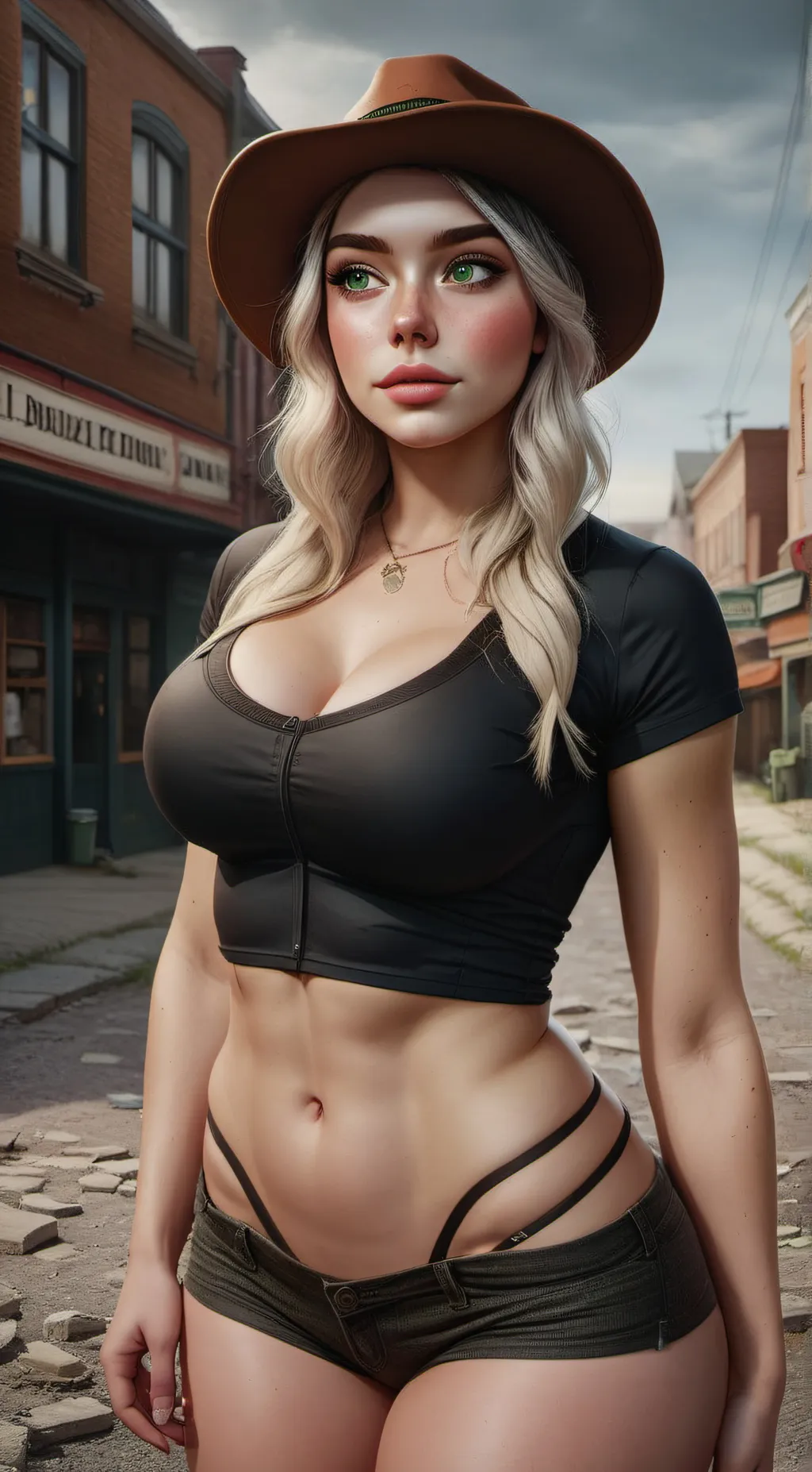 ai character: Jacki Offmore background
